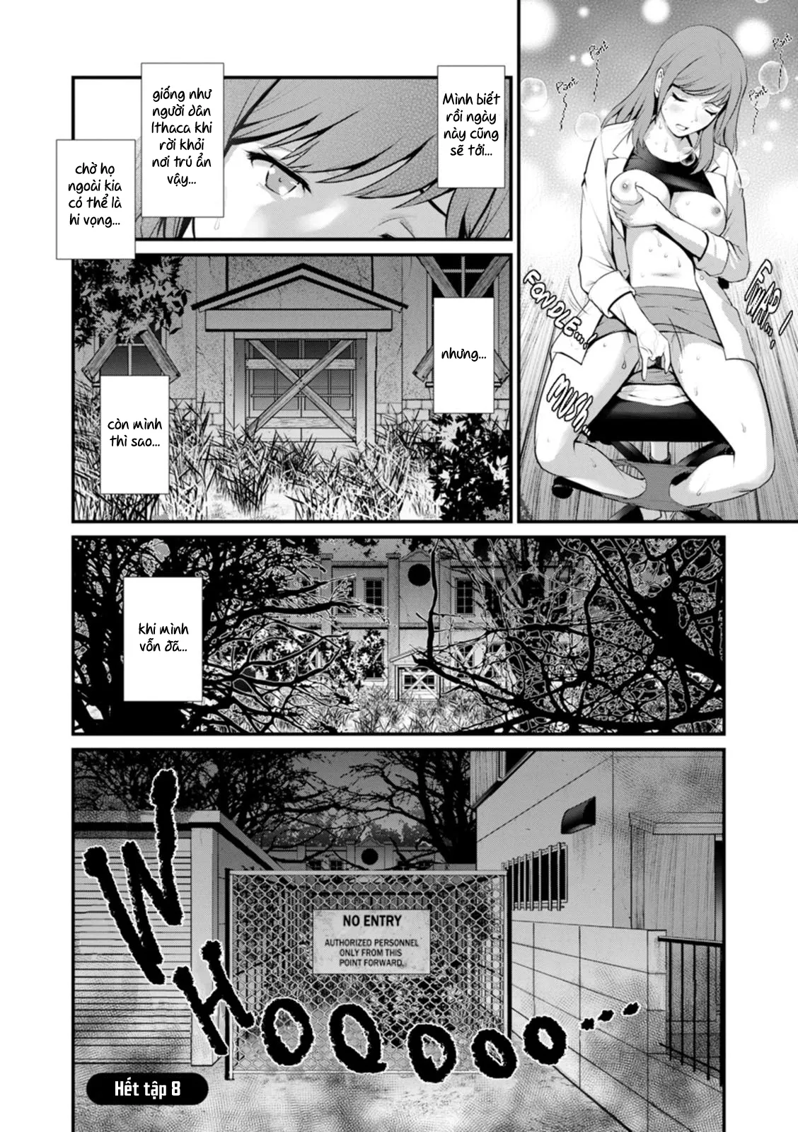 HentaiVN.net - Ảnh 21 - Tuần trăng mật dưới 30m đất [Chika 30m no Mitsugetsu o; Honeymoon At 30 Meters Underground] - Chap 8