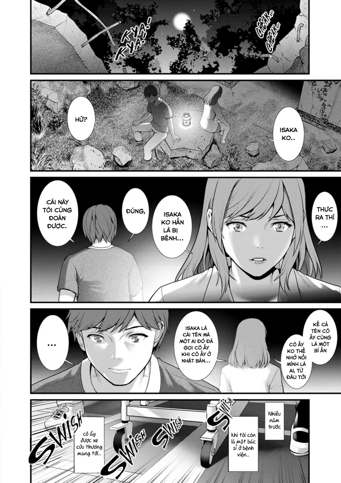 HentaiVN.net - Ảnh 5 - Tuần trăng mật dưới 30m đất [Chika 30m no Mitsugetsu o; Honeymoon At 30 Meters Underground] - Chap 8