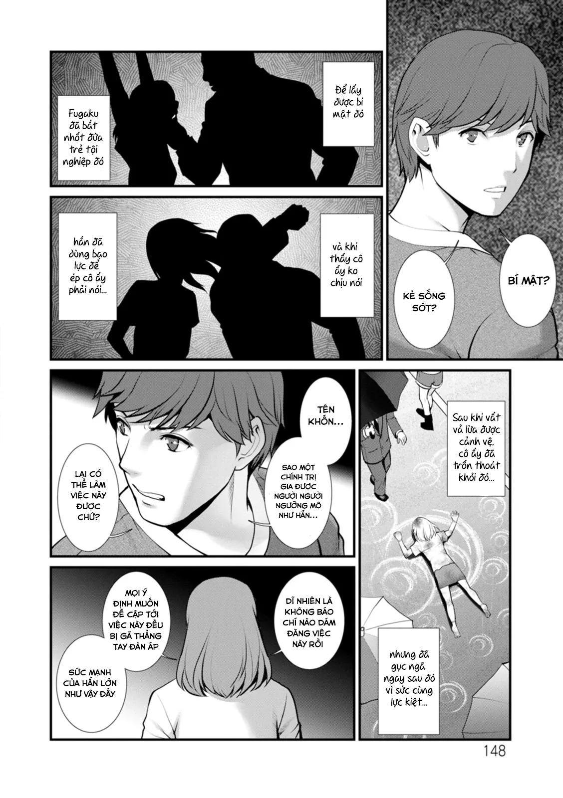 HentaiVN.net - Ảnh 7 - Tuần trăng mật dưới 30m đất [Chika 30m no Mitsugetsu o; Honeymoon At 30 Meters Underground] - Chap 8
