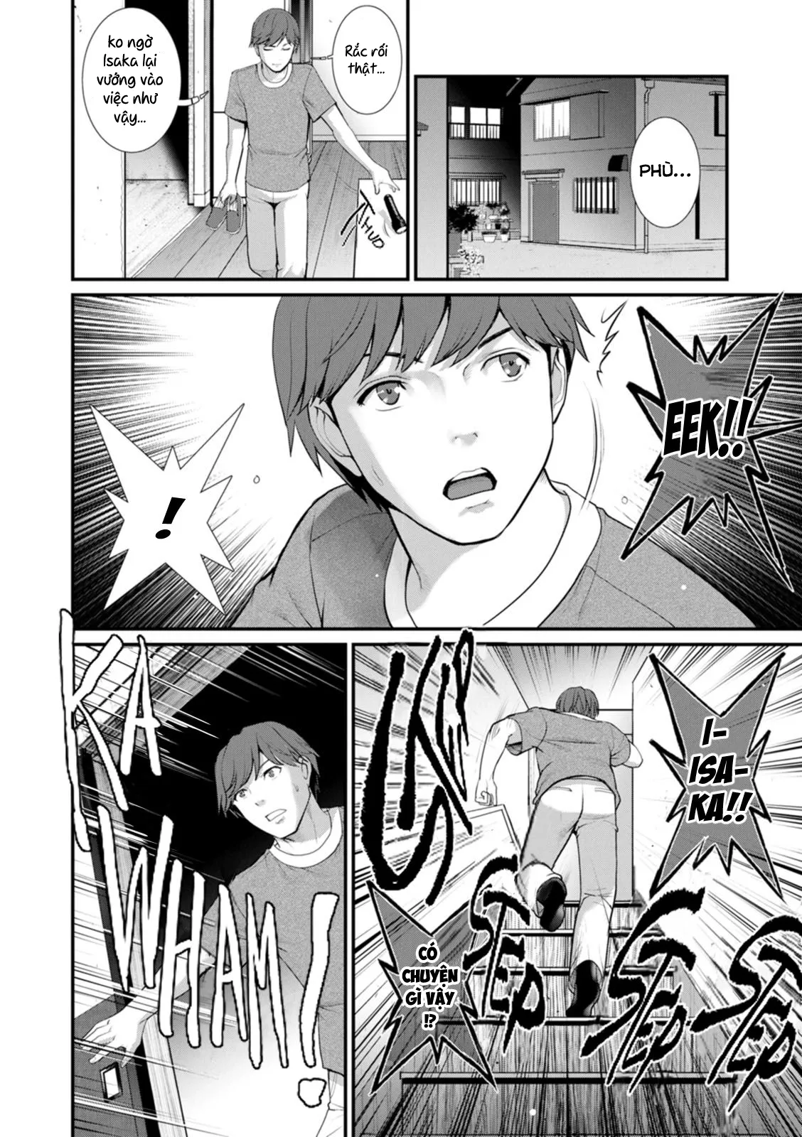 HentaiVN.net - Ảnh 9 - Tuần trăng mật dưới 30m đất [Chika 30m no Mitsugetsu o; Honeymoon At 30 Meters Underground] - Chap 8