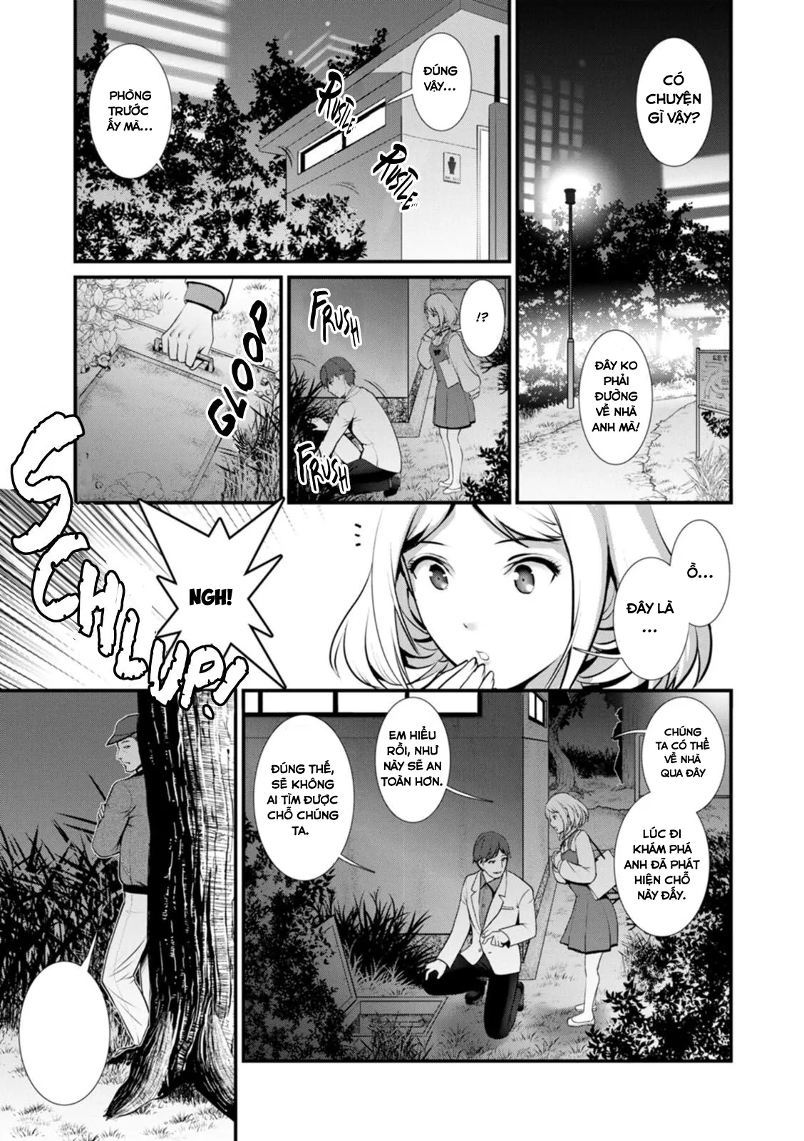 HentaiVN.net - Ảnh 18 - Tuần trăng mật dưới 30m đất [Chika 30m no Mitsugetsu o; Honeymoon At 30 Meters Underground] - Chap 9- end vol 1