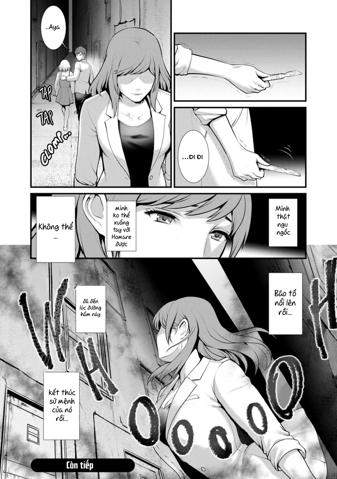 HentaiVN.net - Ảnh 21 - Tuần trăng mật dưới 30m đất [Chika 30m no Mitsugetsu o; Honeymoon At 30 Meters Underground] - Chap 9- end vol 1