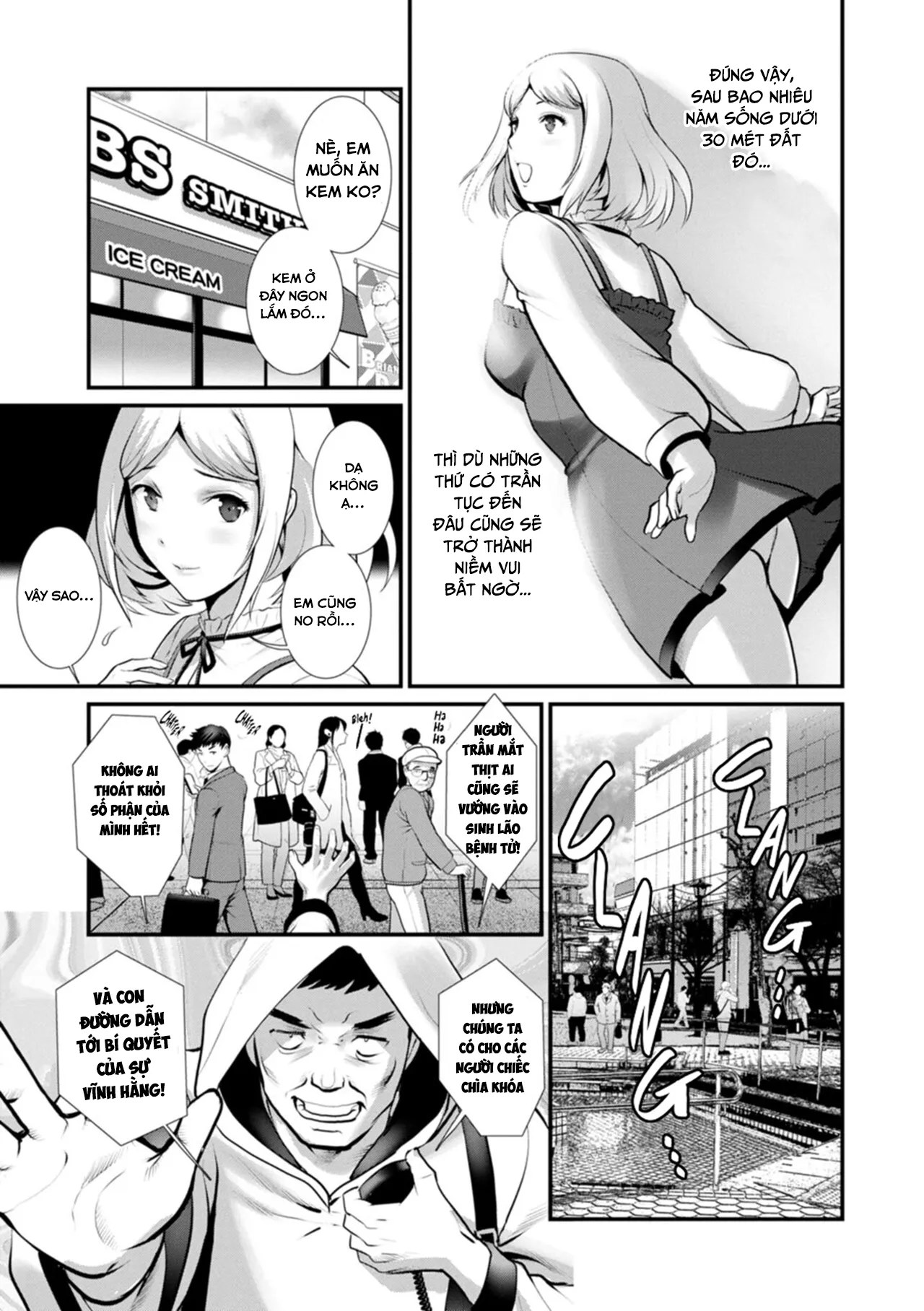 HentaiVN.net - Ảnh 6 - Tuần trăng mật dưới 30m đất [Chika 30m no Mitsugetsu o; Honeymoon At 30 Meters Underground] - Chap 9- end vol 1