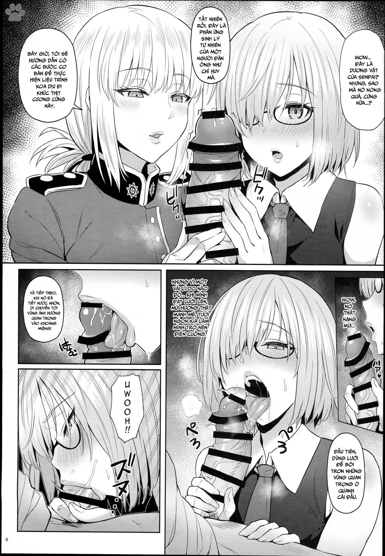 HentaiVN.net - Ảnh 8 - Kouhai no Amai Ryouhou (Fate/Grand Order) [My Junior’s Lovey-Dovey Treatment (Fate/Grand Order)] - Oneshot