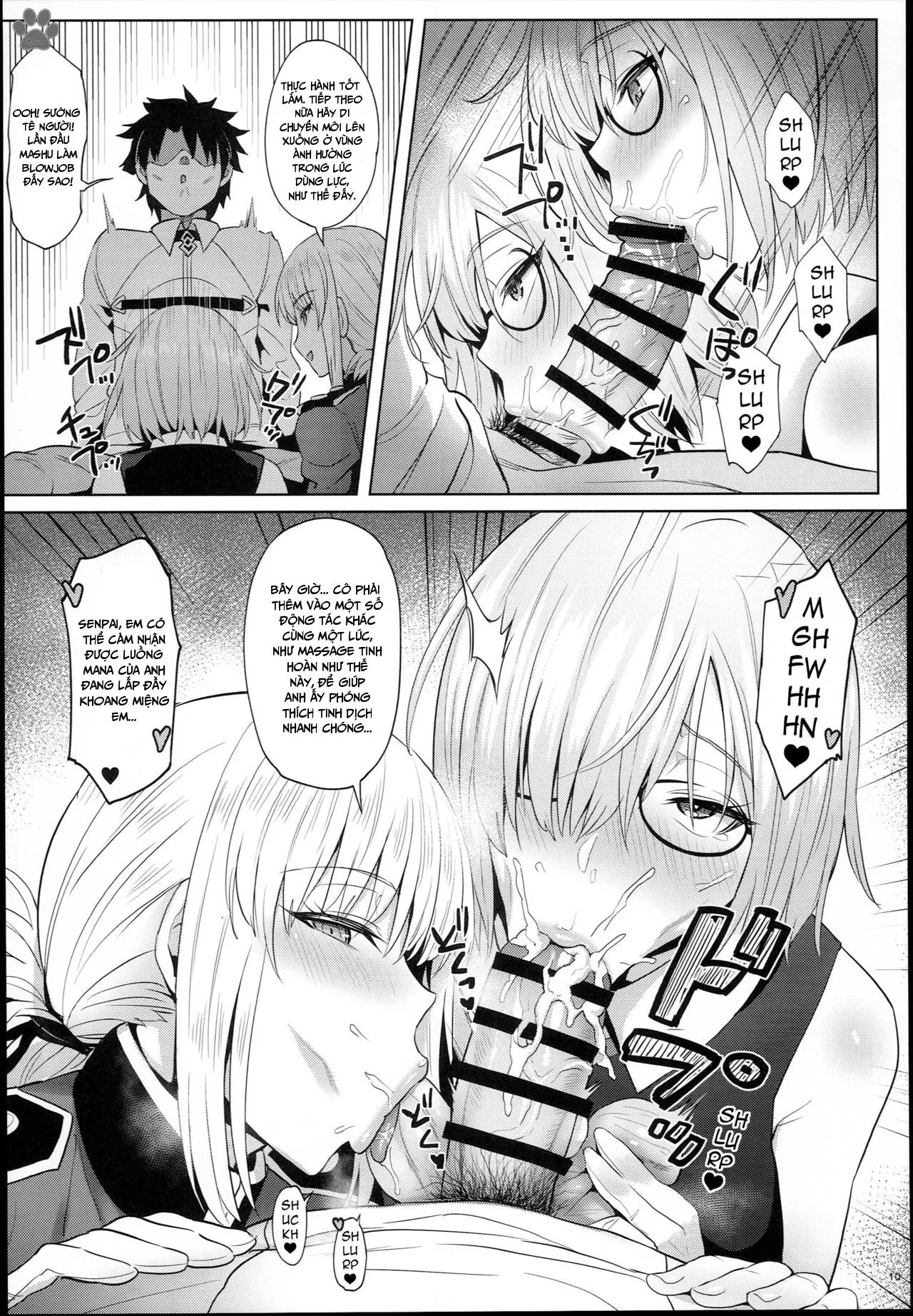 HentaiVN.net - Ảnh 9 - Kouhai no Amai Ryouhou (Fate/Grand Order) [My Junior’s Lovey-Dovey Treatment (Fate/Grand Order)] - Oneshot