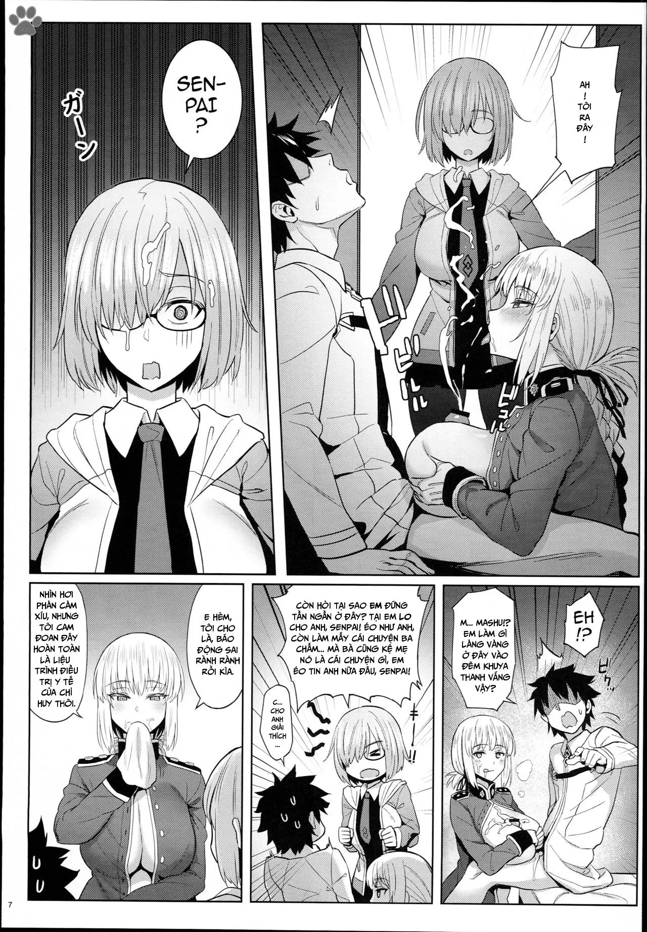 HentaiVN.net - Ảnh 6 - Kouhai no Amai Ryouhou (Fate/Grand Order) [My Junior’s Lovey-Dovey Treatment (Fate/Grand Order)] - Oneshot