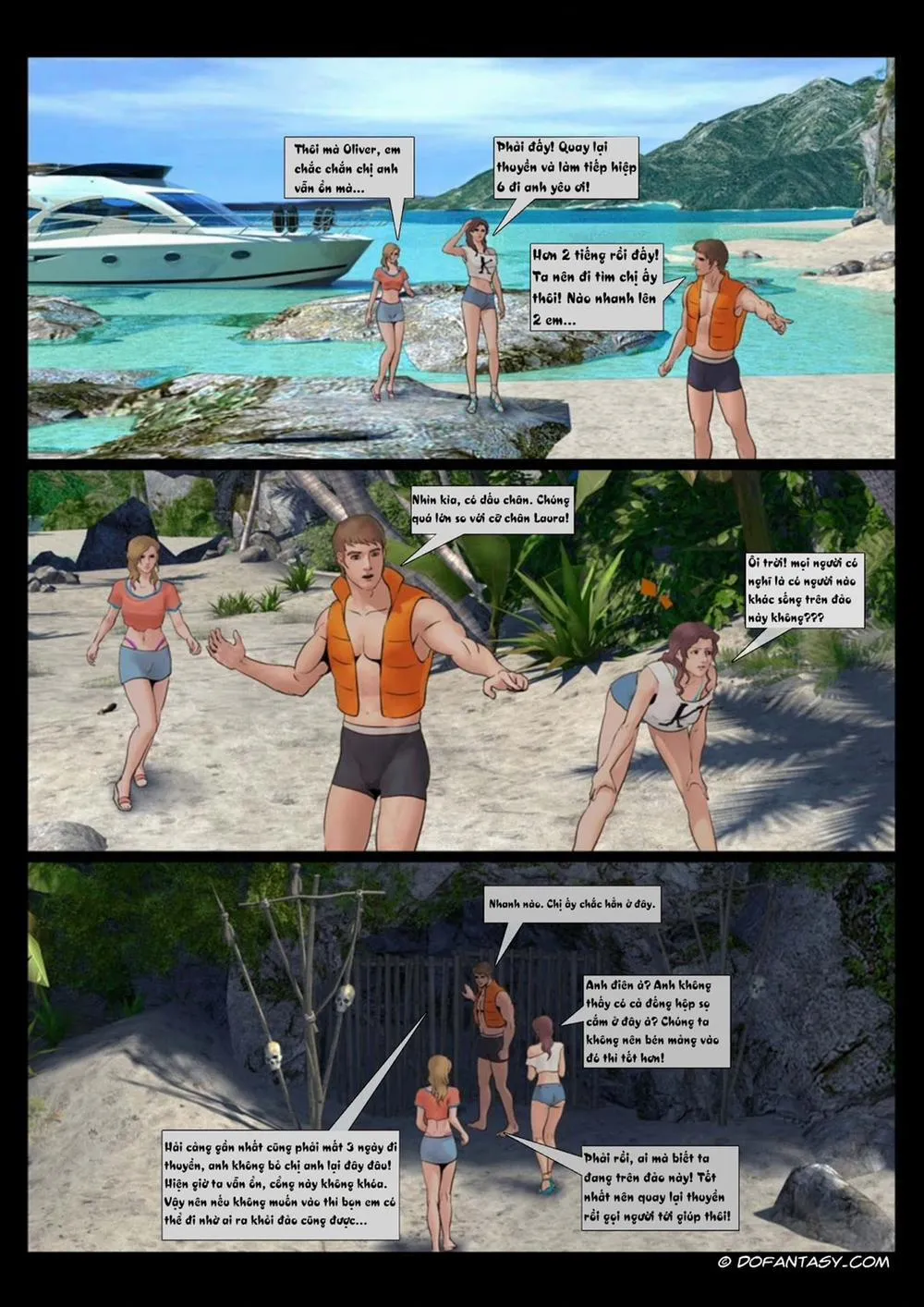 HentaiVN.net - Ảnh 20 - Hòn Đảo Thần Bí - Oneshot