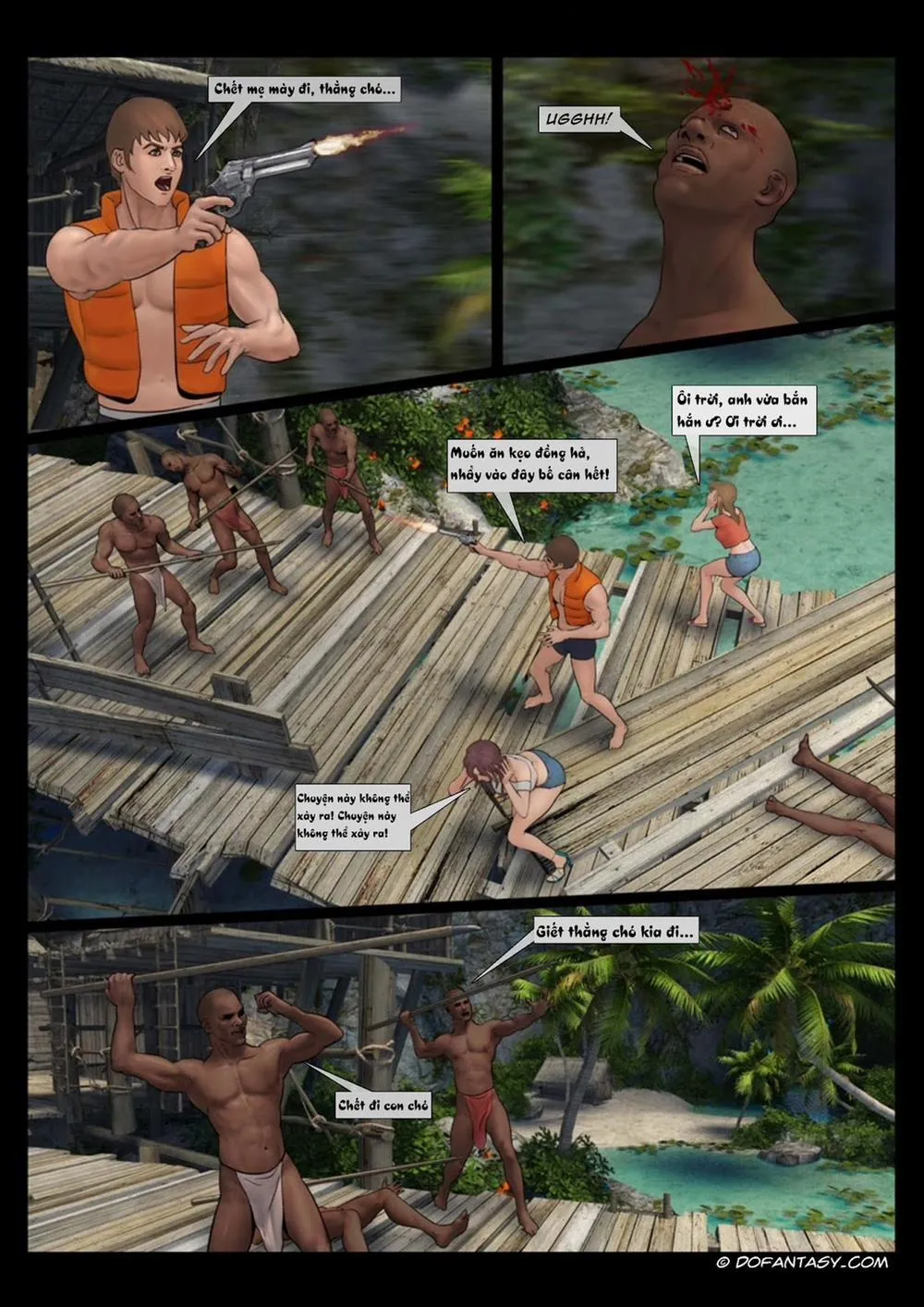 HentaiVN.net - Ảnh 22 - Hòn Đảo Thần Bí - Oneshot