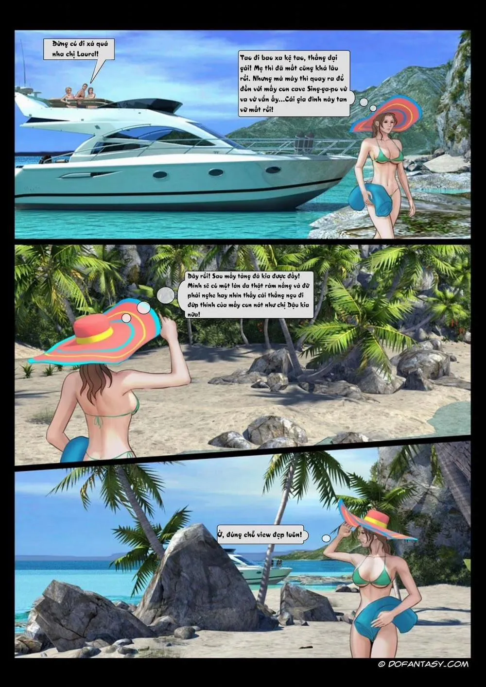HentaiVN.net - Ảnh 4 - Hòn Đảo Thần Bí - Oneshot