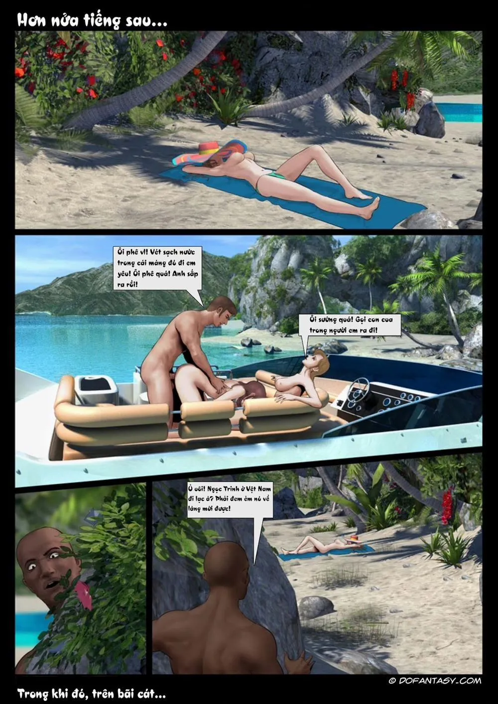 HentaiVN.net - Ảnh 6 - Hòn Đảo Thần Bí - Oneshot