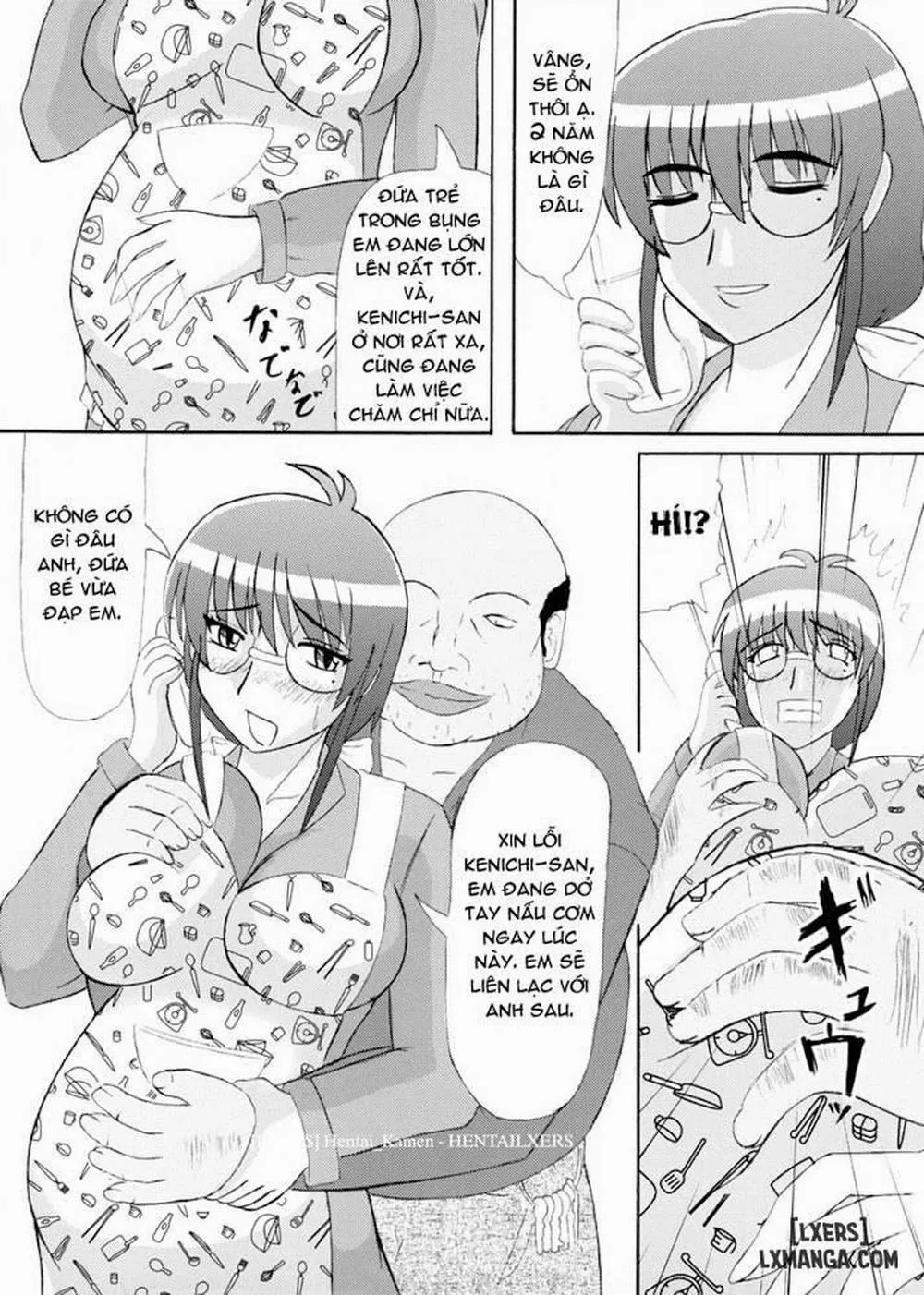 HentaiVN.net - Ảnh 3 - Daraku Ninpu Tsuma - Chương 1