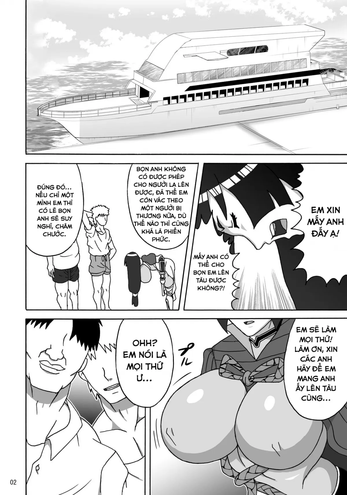 HentaiVN.net - Ảnh 4 - Lại Là Thương Master! [Haha wa Mara nanka ni Makemasen!;There's No Way Mom Would Lose To a Cock!] - Oneshot (fix 9.4.2021)