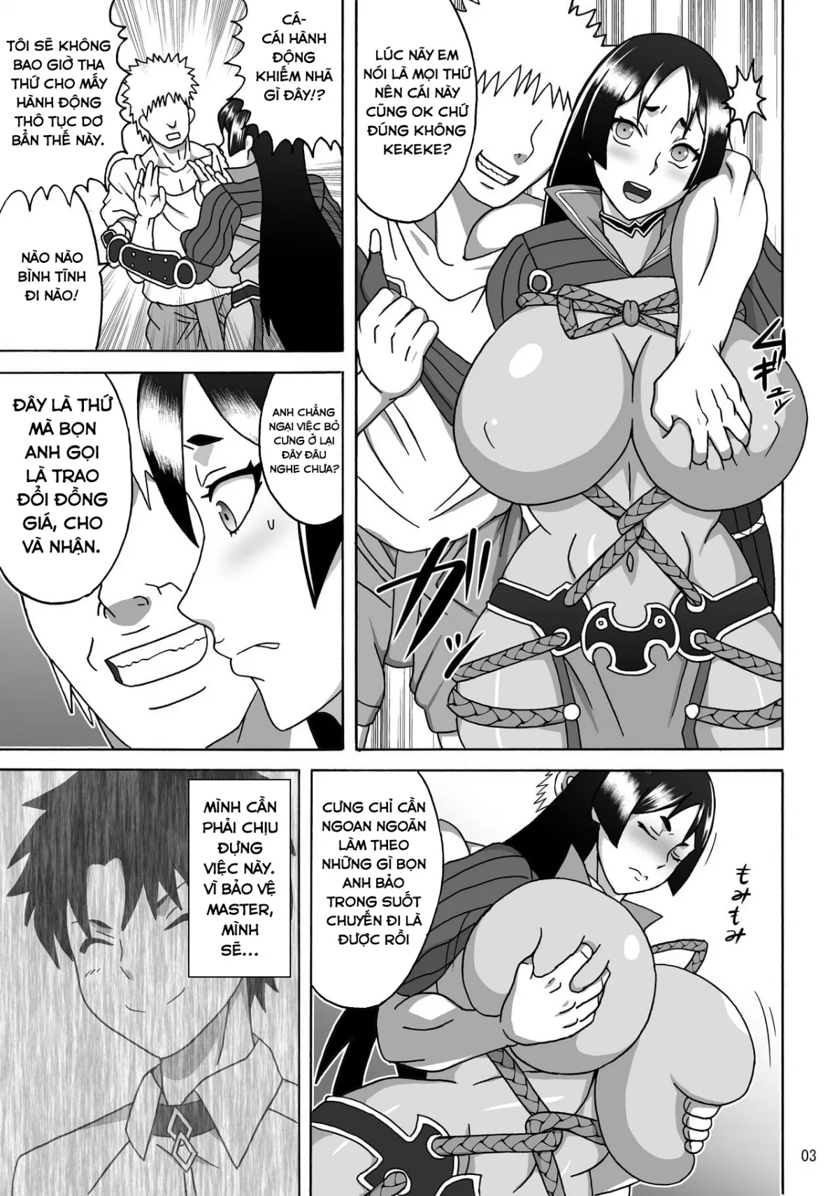 HentaiVN.net - Ảnh 5 - Lại Là Thương Master! [Haha wa Mara nanka ni Makemasen!;There's No Way Mom Would Lose To a Cock!] - Oneshot (fix 9.4.2021)