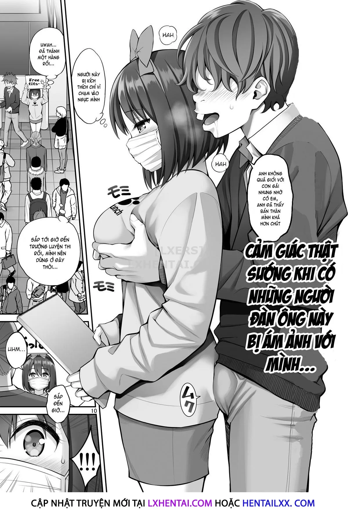 HentaiVN.net - Ảnh 11 - Free Boobs [Free Oppai] - Oneshot