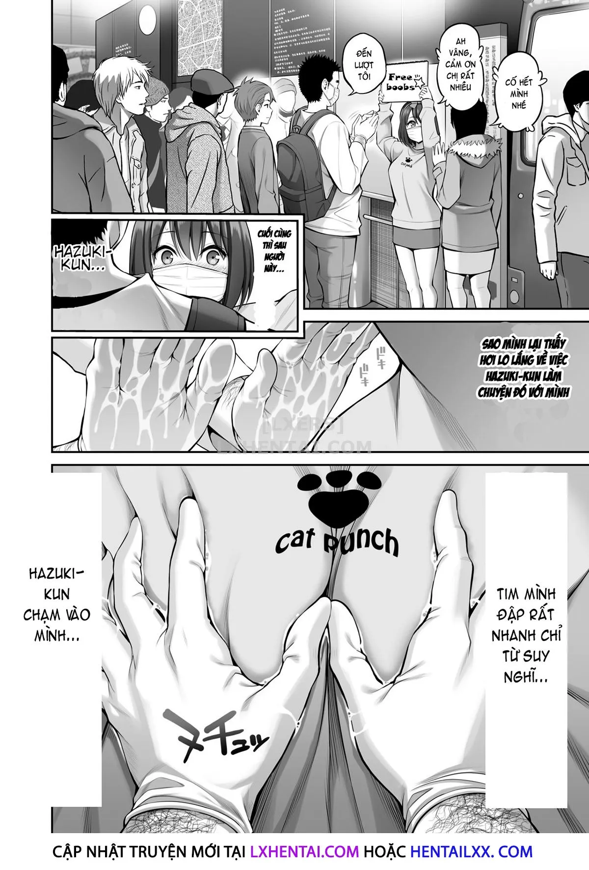 HentaiVN.net - Ảnh 14 - Free Boobs [Free Oppai] - Oneshot