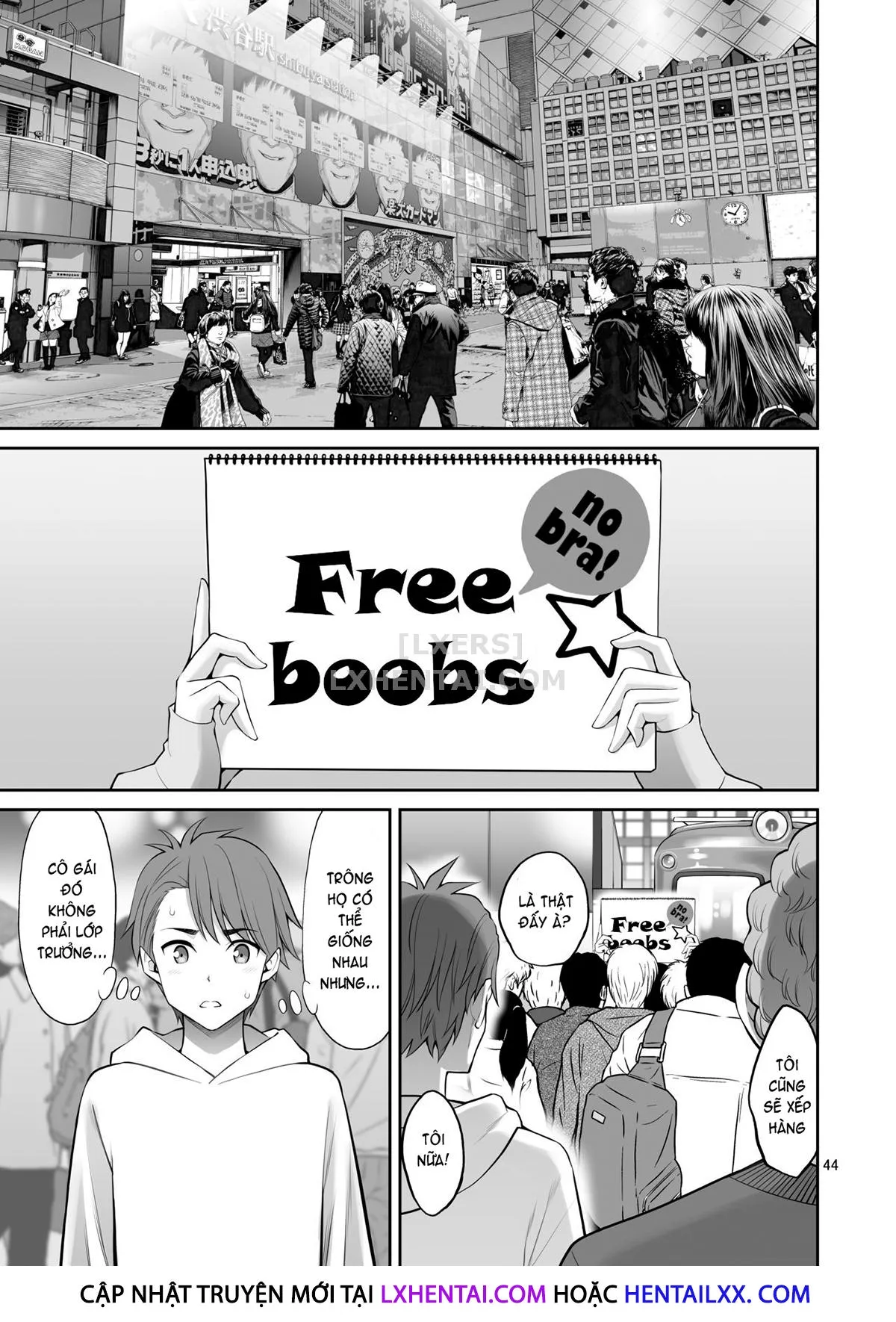HentaiVN.net - Ảnh 45 - Free Boobs [Free Oppai] - Oneshot