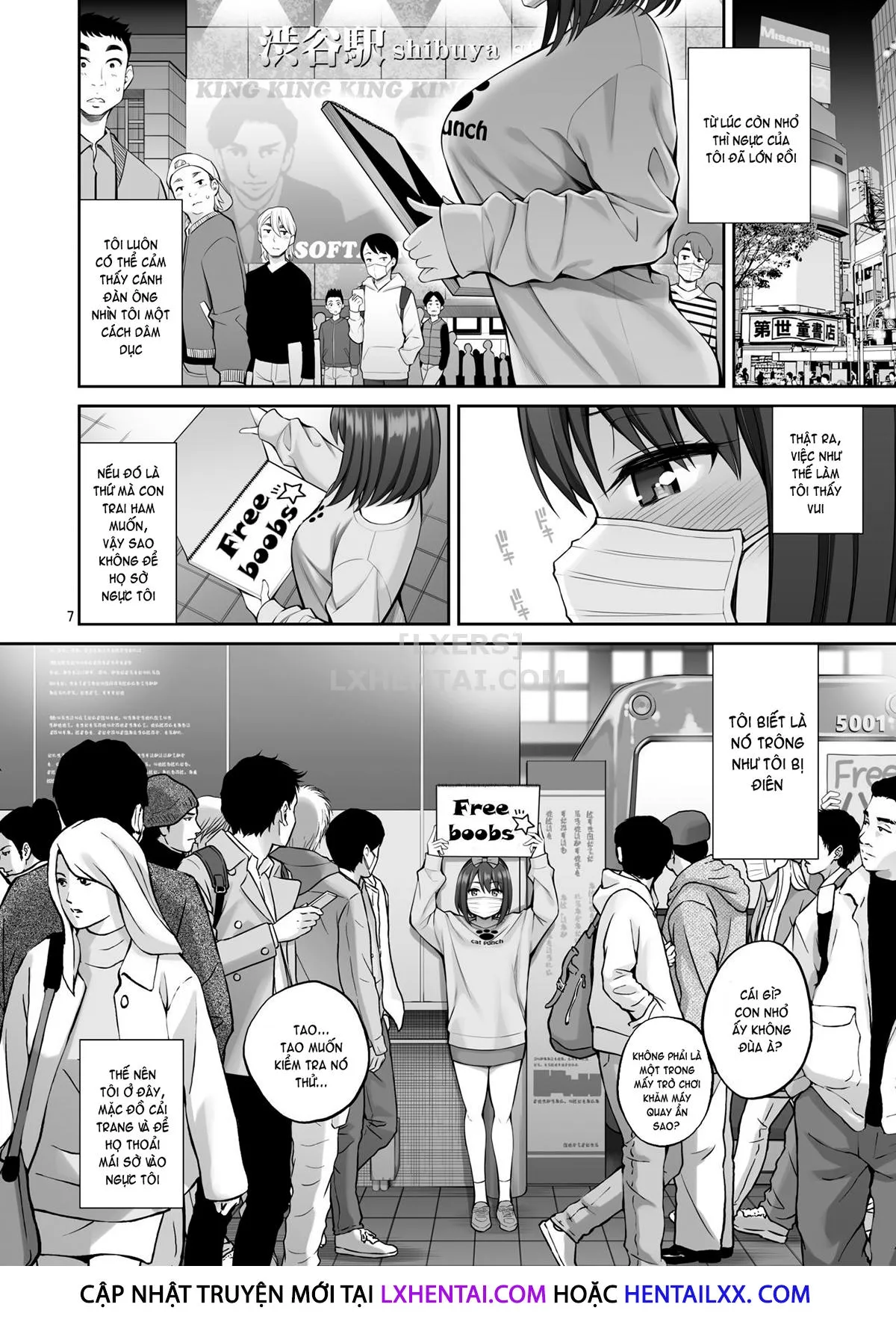 HentaiVN.net - Ảnh 8 - Free Boobs [Free Oppai] - Oneshot