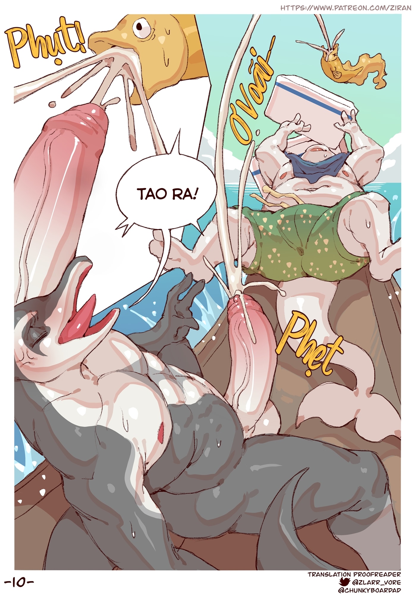 HentaiVN.net - Ảnh 10 - Con cá đánh cá và con lươn vàng - Oneshot