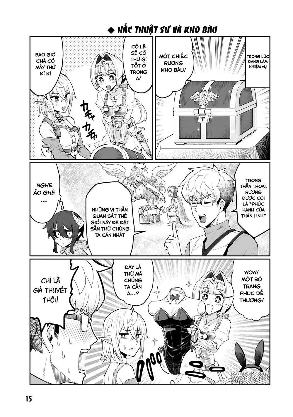 HentaiVN.net - Ảnh 18 - Hẹn hò cùng hắc thuật sư [Dark Summoner to Dekiteiru; I'm dating a Dark Summoner] - Chap 1
