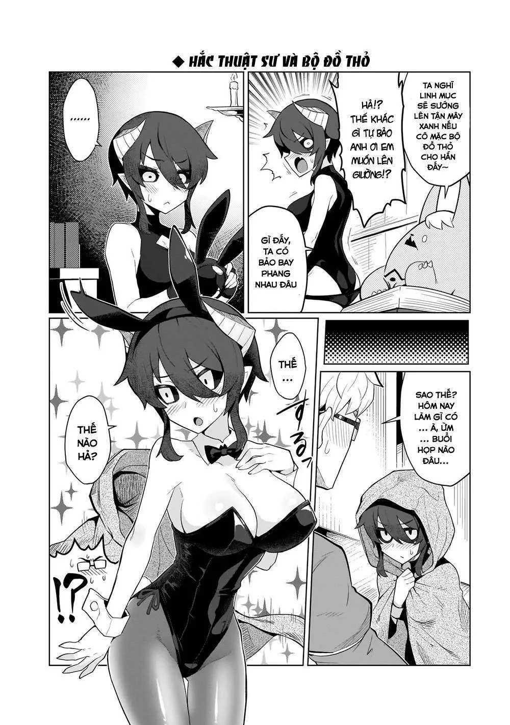 HentaiVN.net - Ảnh 20 - Hẹn hò cùng hắc thuật sư [Dark Summoner to Dekiteiru; I'm dating a Dark Summoner] - Chap 1