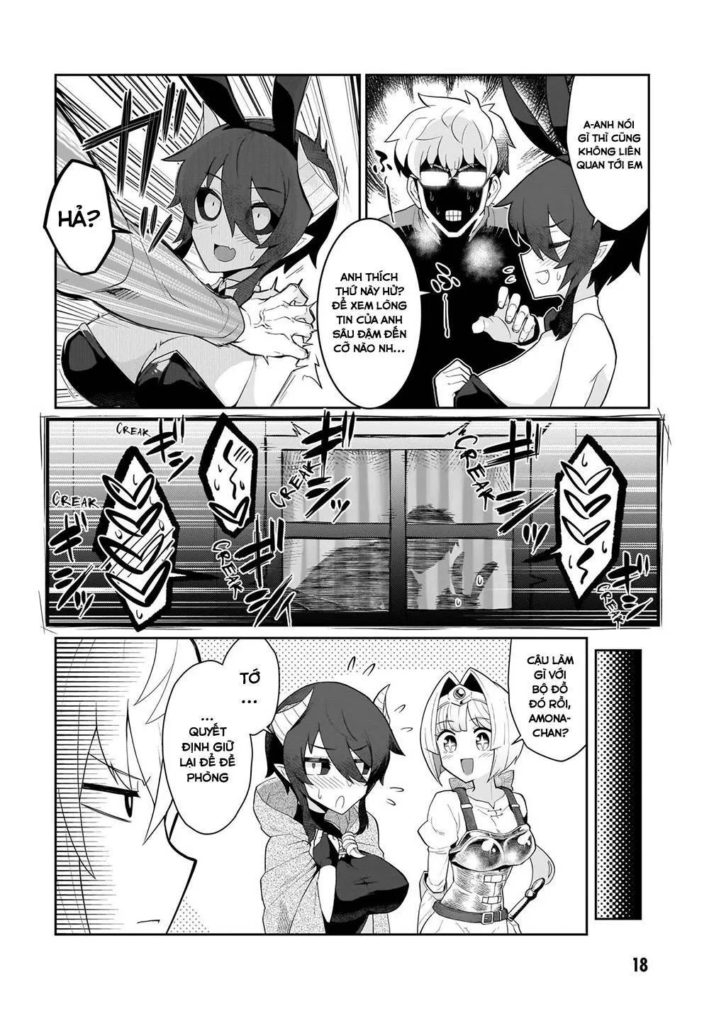 HentaiVN.net - Ảnh 21 - Hẹn hò cùng hắc thuật sư [Dark Summoner to Dekiteiru; I'm dating a Dark Summoner] - Chap 1