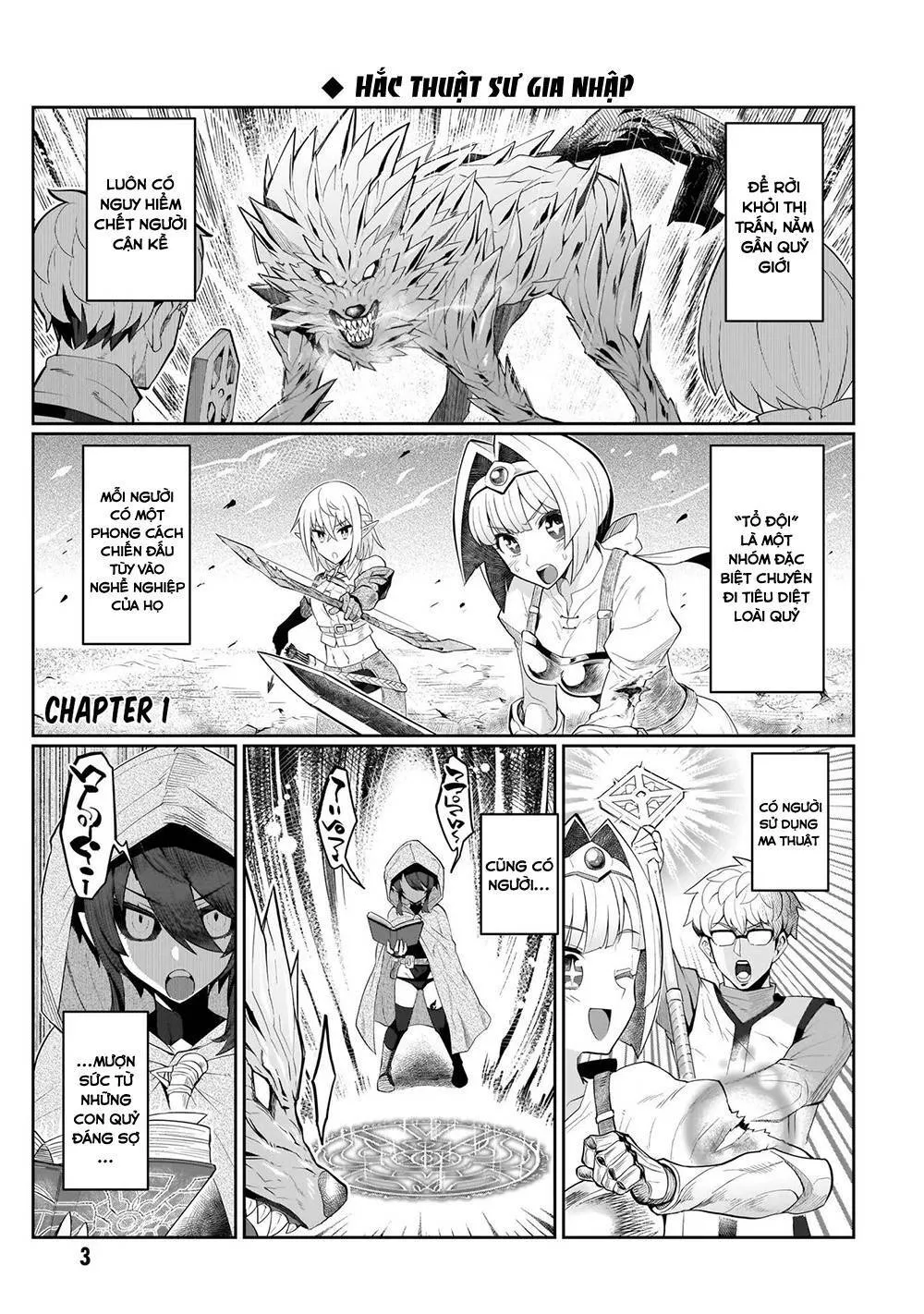 HentaiVN.net - Ảnh 6 - Hẹn hò cùng hắc thuật sư [Dark Summoner to Dekiteiru; I'm dating a Dark Summoner] - Chap 1
