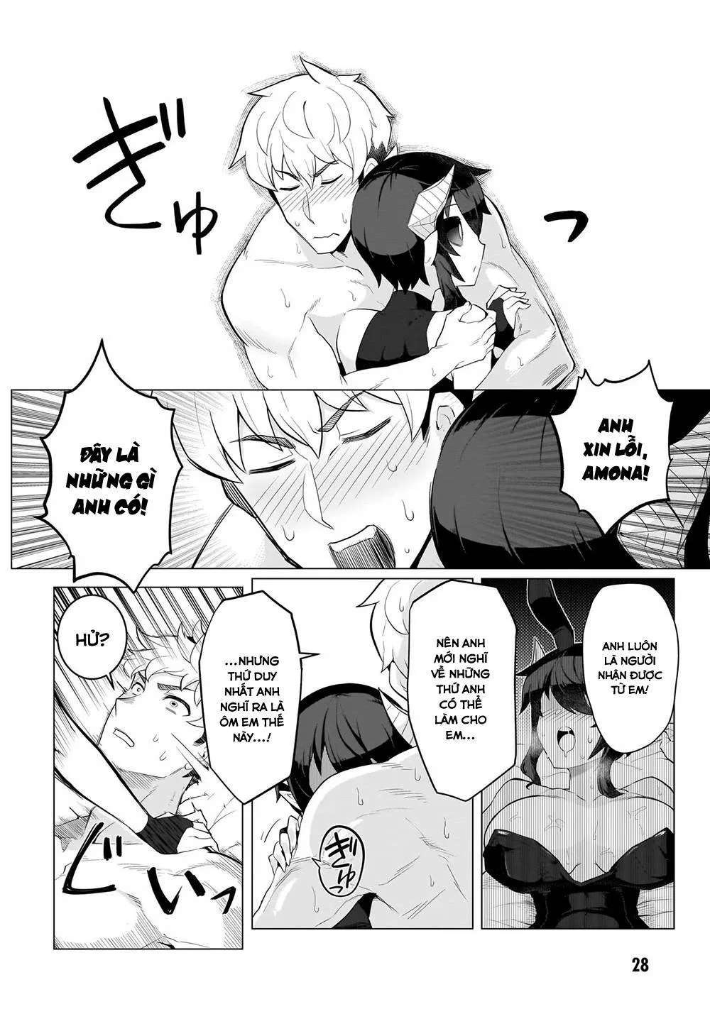HentaiVN.net - Ảnh 11 - Hẹn hò cùng hắc thuật sư [Dark Summoner to Dekiteiru; I'm dating a Dark Summoner] - Chap 2