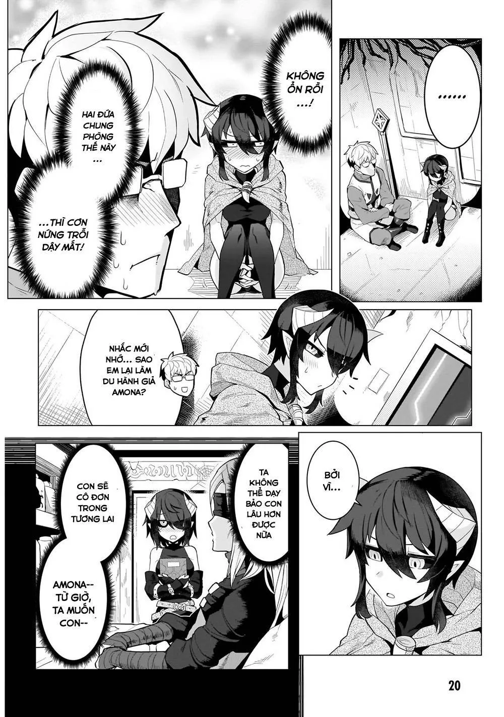 HentaiVN.net - Ảnh 3 - Hẹn hò cùng hắc thuật sư [Dark Summoner to Dekiteiru; I'm dating a Dark Summoner] - Chap 2