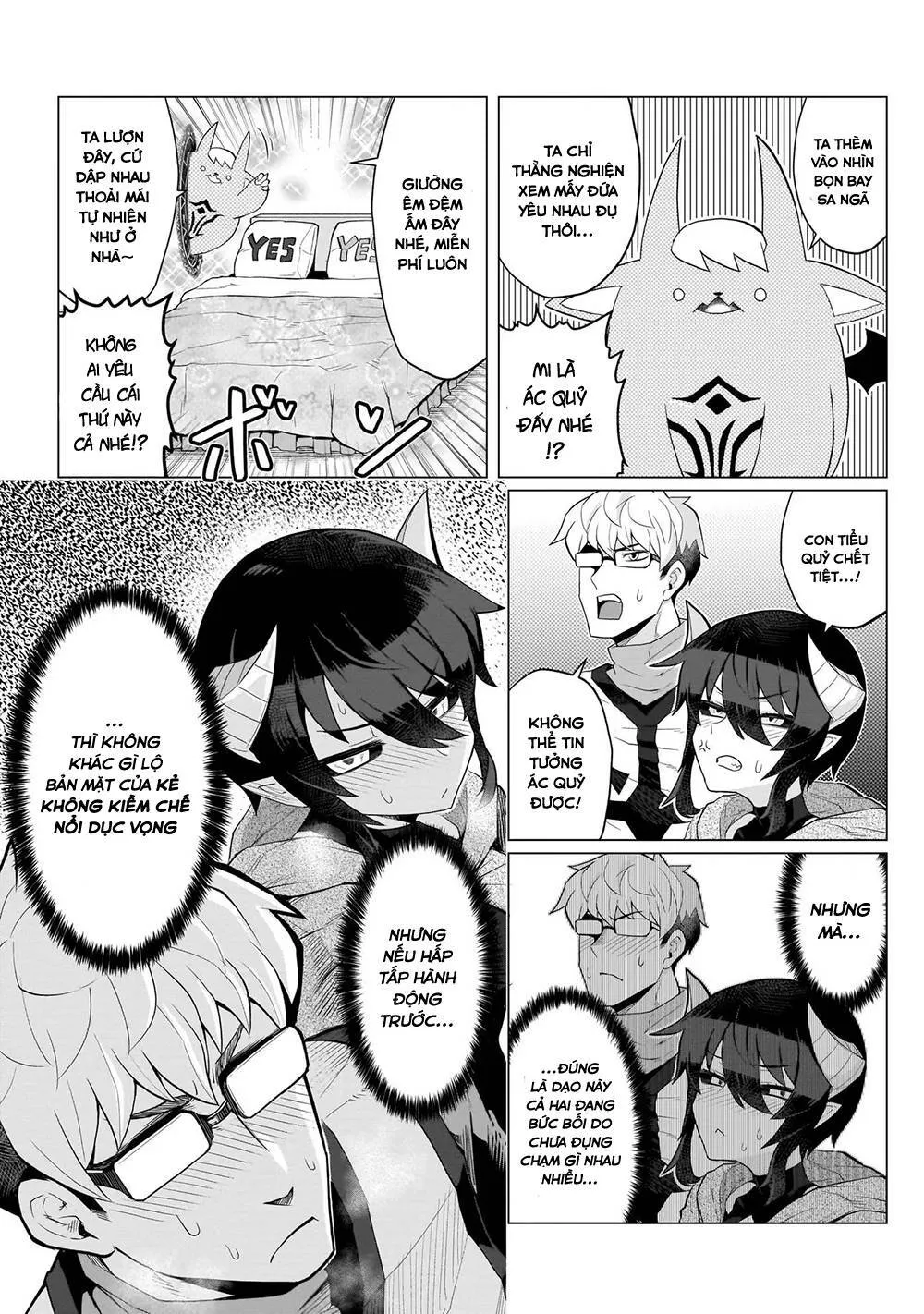 HentaiVN.net - Ảnh 7 - Hẹn hò cùng hắc thuật sư [Dark Summoner to Dekiteiru; I'm dating a Dark Summoner] - Chap 2