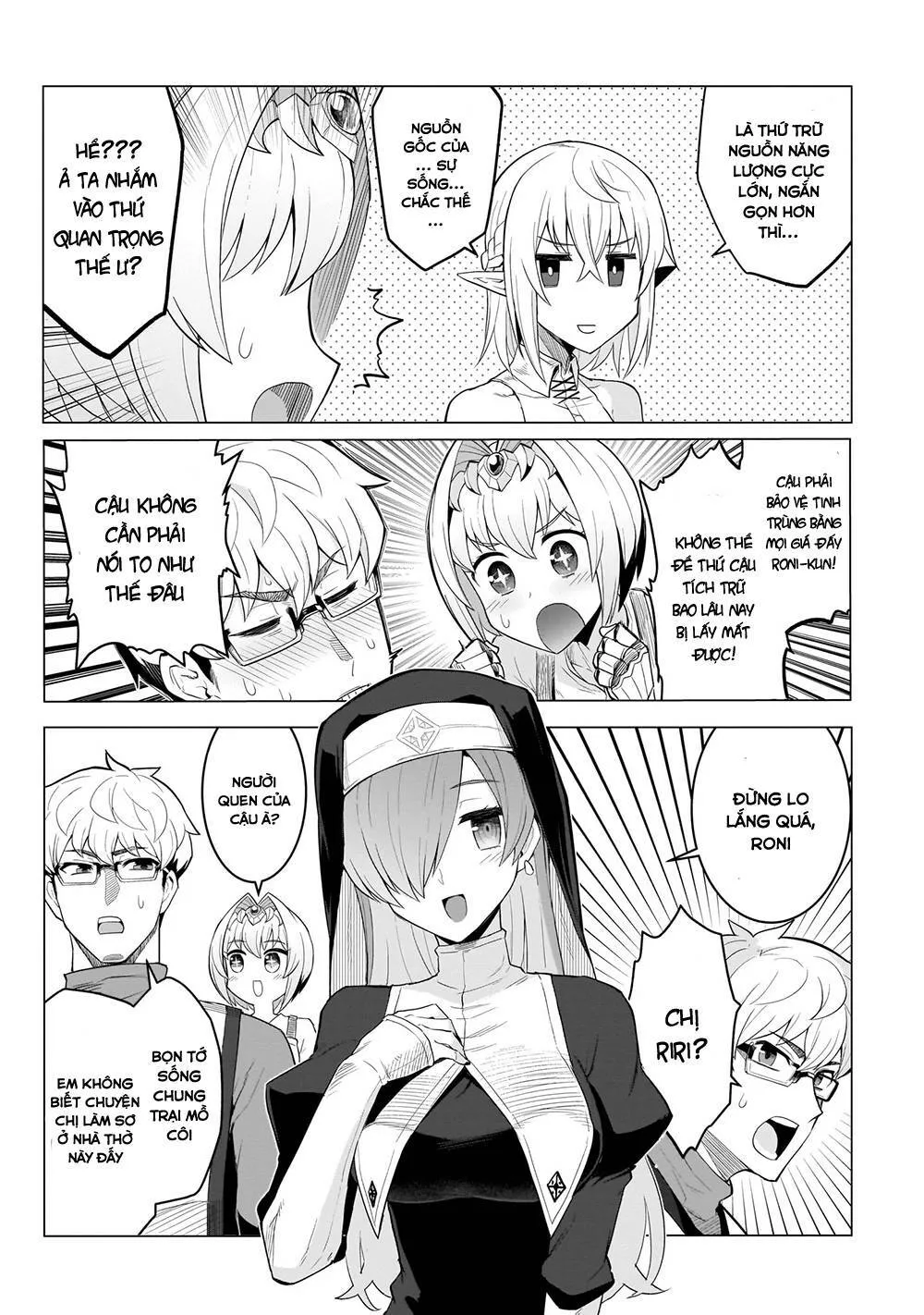 HentaiVN.net - Ảnh 10 - Hẹn hò cùng hắc thuật sư [Dark Summoner to Dekiteiru; I'm dating a Dark Summoner] - Chap 3