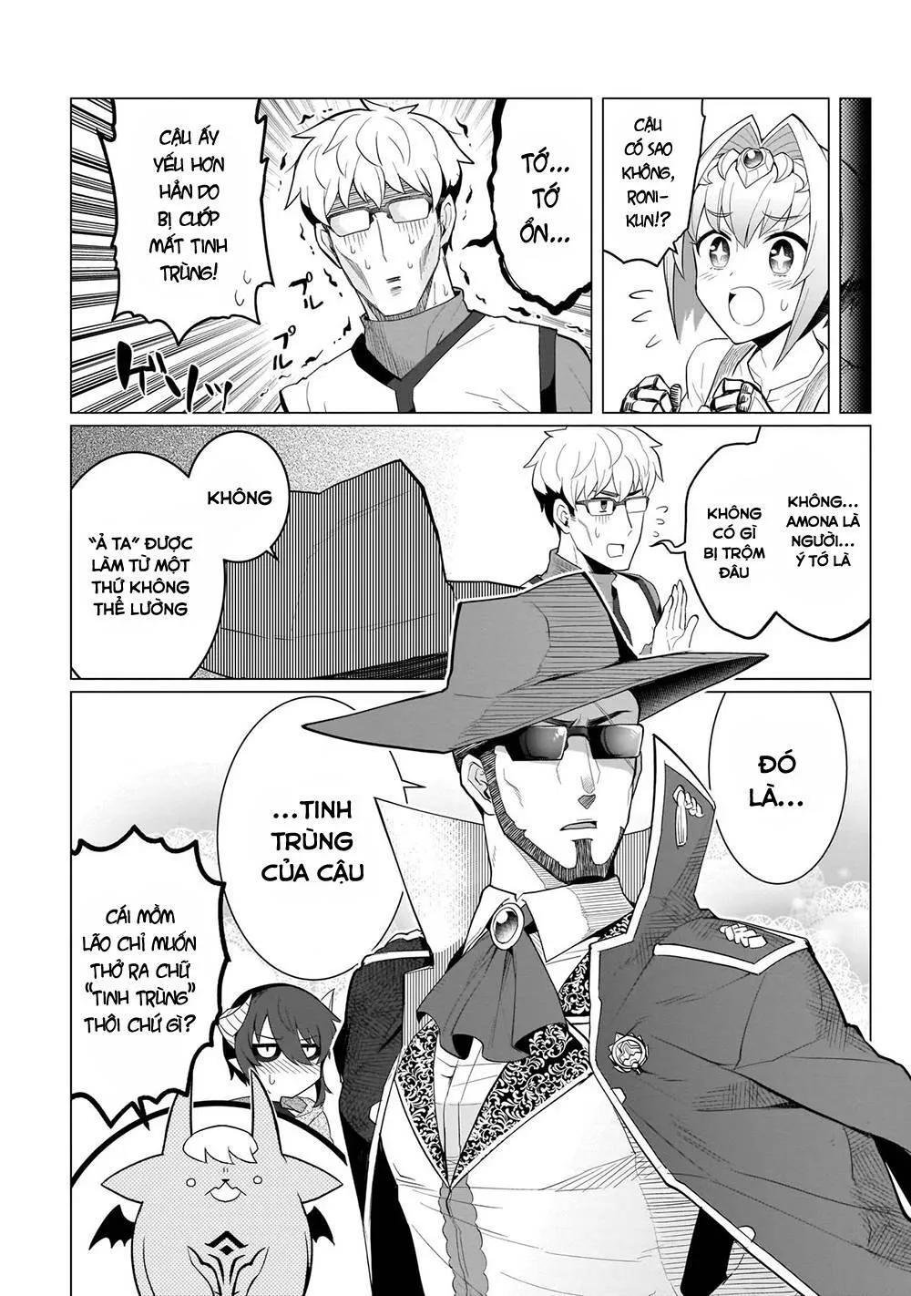 HentaiVN.net - Ảnh 13 - Hẹn hò cùng hắc thuật sư [Dark Summoner to Dekiteiru; I'm dating a Dark Summoner] - Chap 4