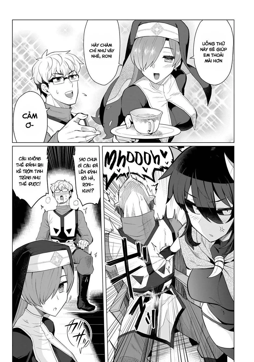 HentaiVN.net - Ảnh 4 - Hẹn hò cùng hắc thuật sư [Dark Summoner to Dekiteiru; I'm dating a Dark Summoner] - Chap 4