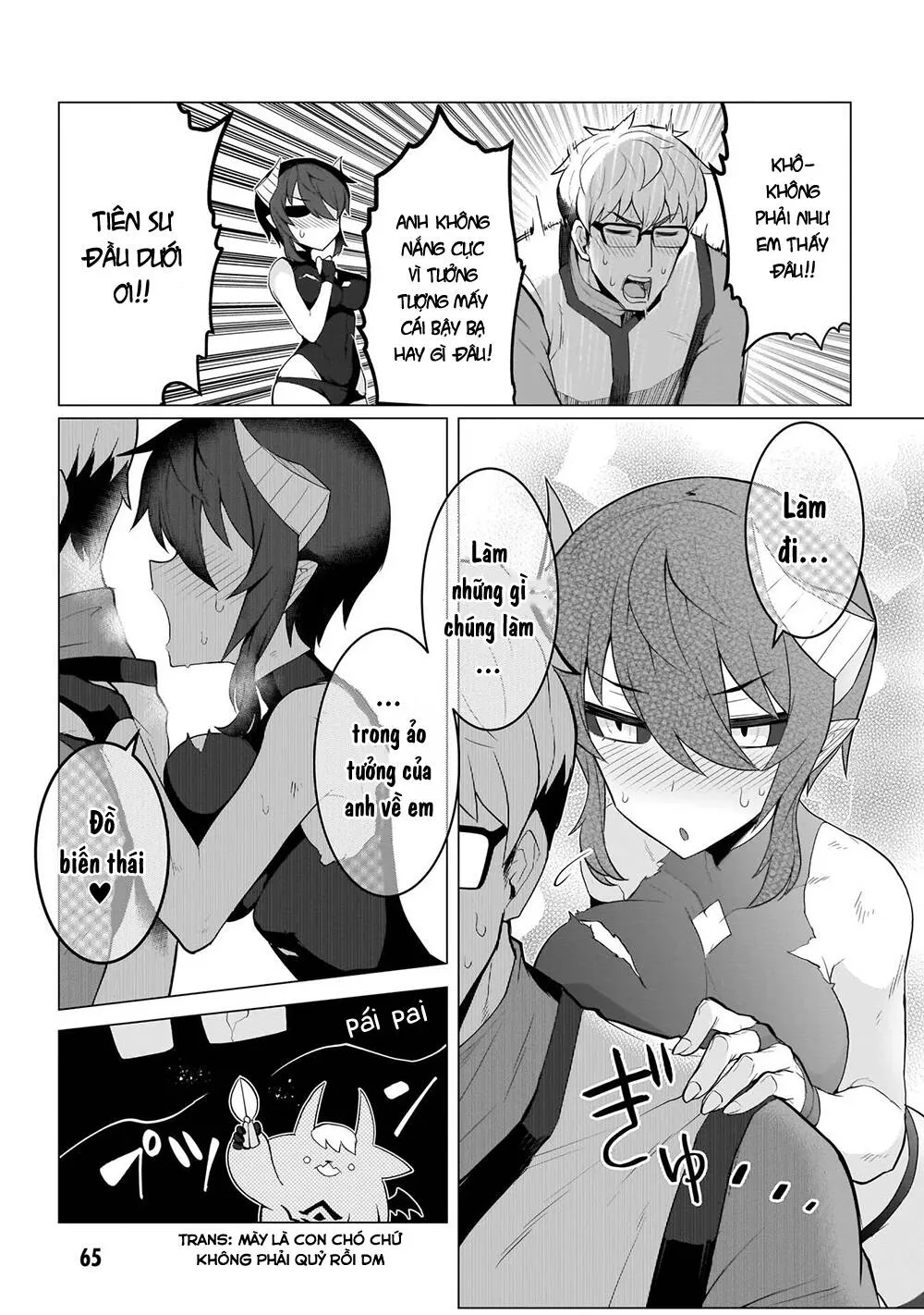 HentaiVN.net - Ảnh 12 - Hẹn hò cùng hắc thuật sư [Dark Summoner to Dekiteiru; I'm dating a Dark Summoner] - Chap 5
