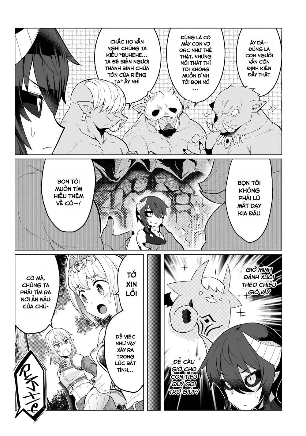 HentaiVN.net - Ảnh 6 - Hẹn hò cùng hắc thuật sư [Dark Summoner to Dekiteiru; I'm dating a Dark Summoner] - Chap 5