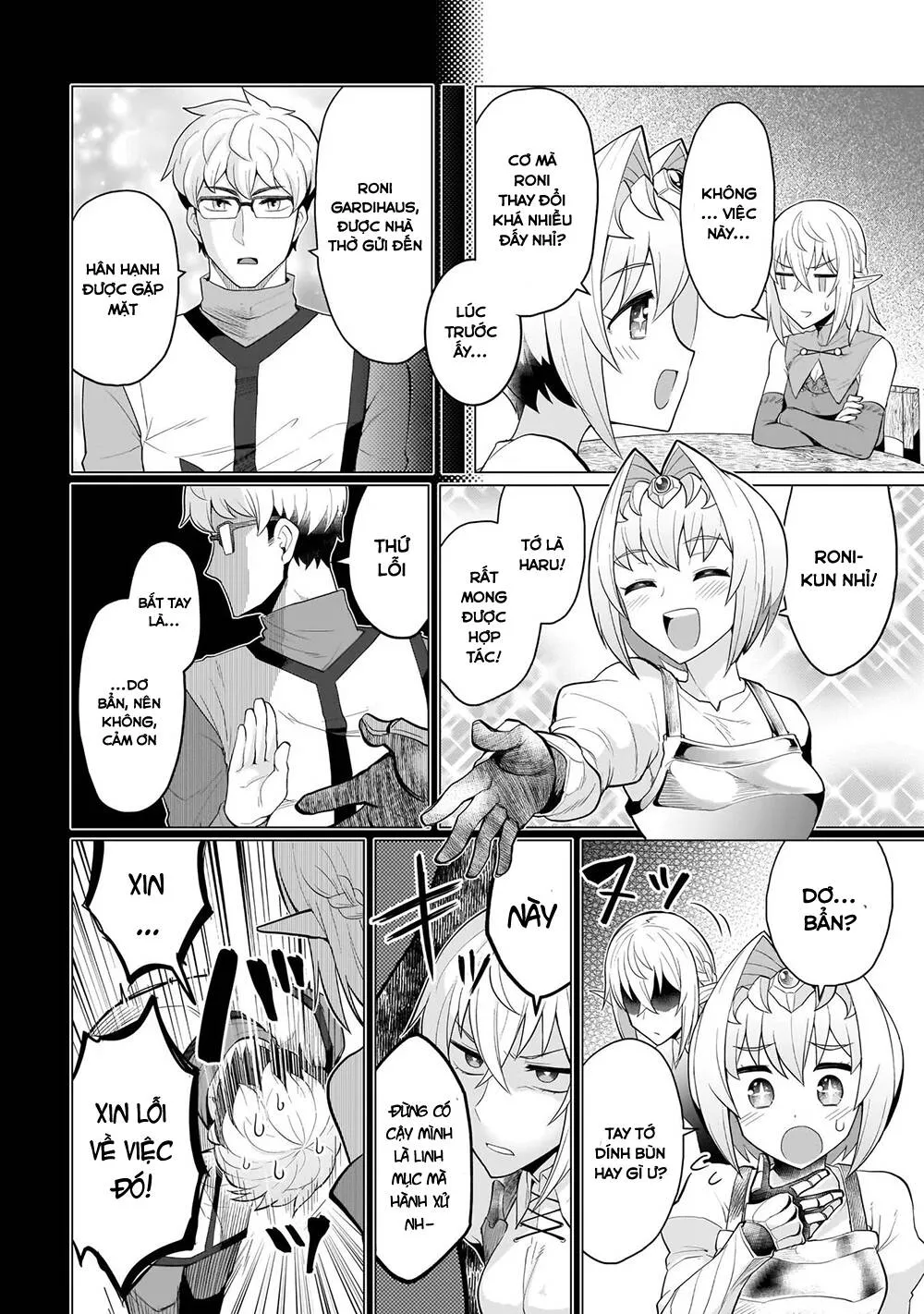 HentaiVN.net - Ảnh 11 - Hẹn hò cùng hắc thuật sư [Dark Summoner to Dekiteiru; I'm dating a Dark Summoner] - Chap 6