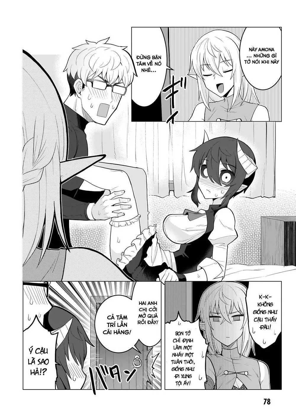 HentaiVN.net - Ảnh 13 - Hẹn hò cùng hắc thuật sư [Dark Summoner to Dekiteiru; I'm dating a Dark Summoner] - Chap 6