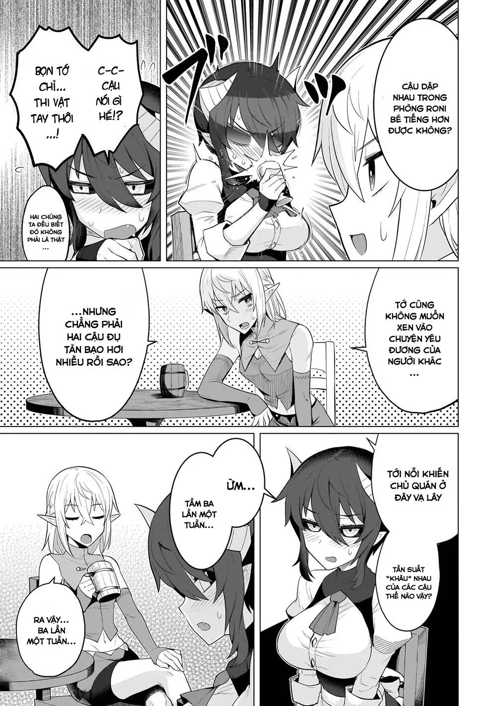 HentaiVN.net - Ảnh 6 - Hẹn hò cùng hắc thuật sư [Dark Summoner to Dekiteiru; I'm dating a Dark Summoner] - Chap 6