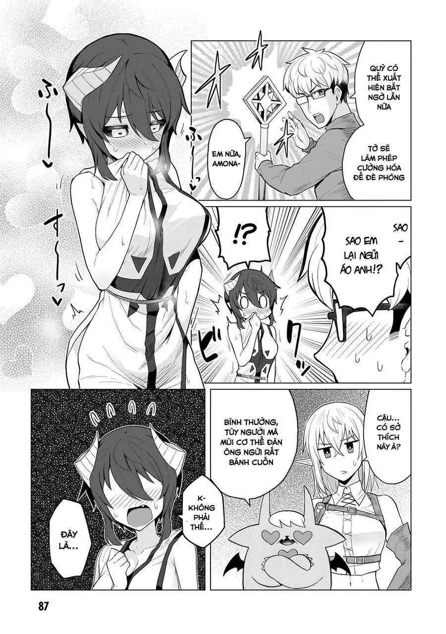 HentaiVN.net - Ảnh 9 - Hẹn hò cùng hắc thuật sư [Dark Summoner to Dekiteiru; I'm dating a Dark Summoner] - Chap 7