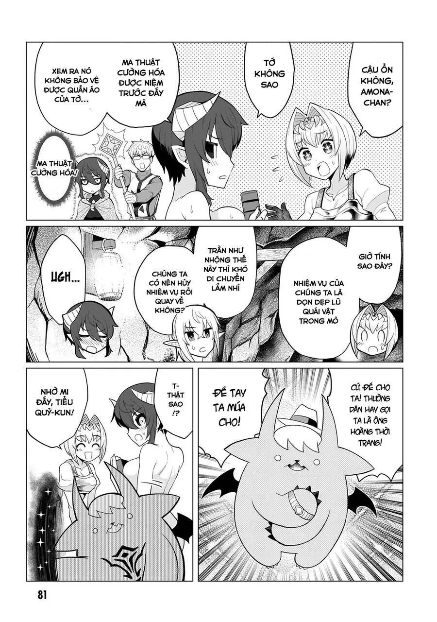 HentaiVN.net - Ảnh 3 - Hẹn hò cùng hắc thuật sư [Dark Summoner to Dekiteiru; I'm dating a Dark Summoner] - Chap 7