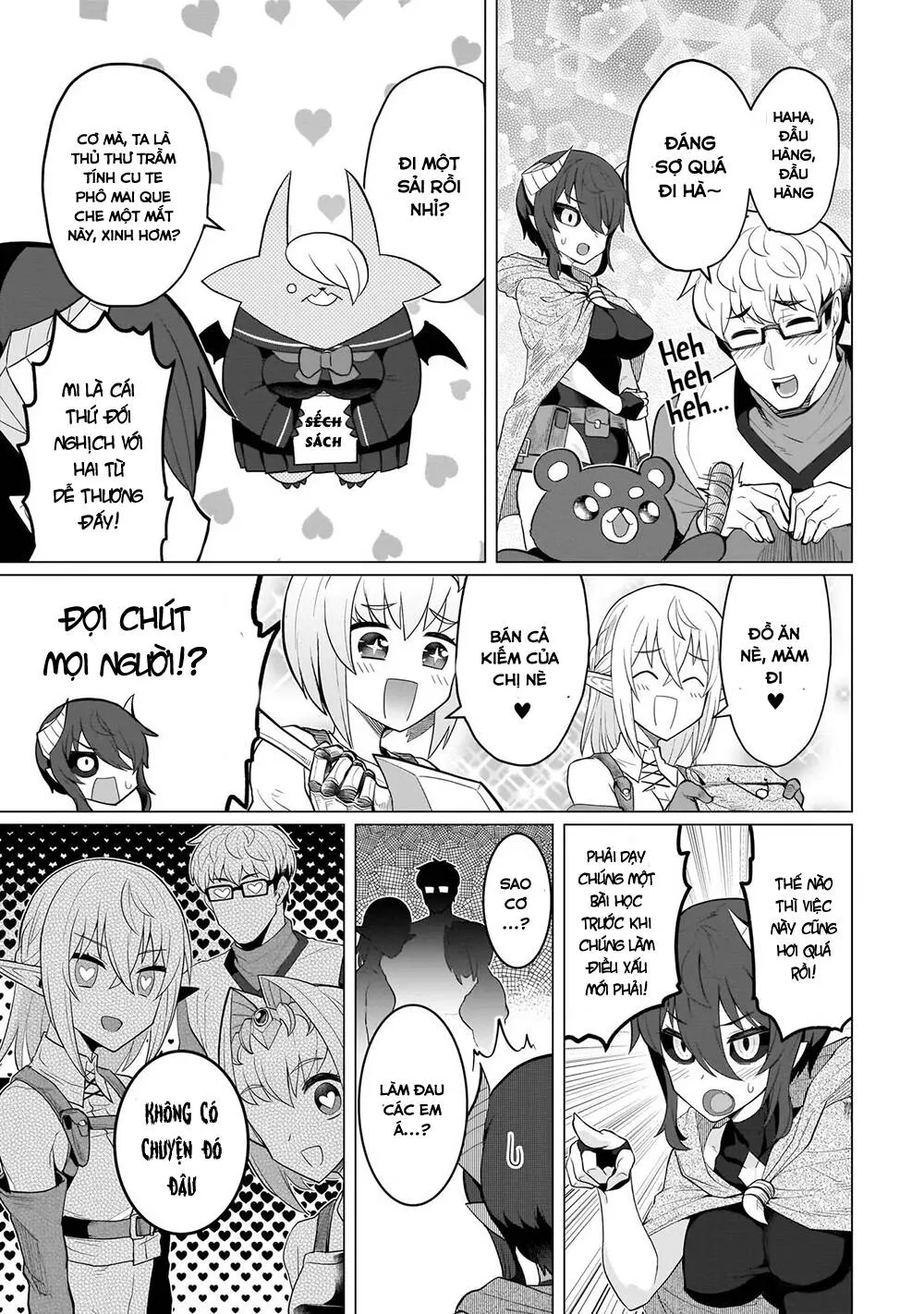 HentaiVN.net - Ảnh 8 - Hẹn hò cùng hắc thuật sư [Dark Summoner to Dekiteiru; I'm dating a Dark Summoner] - Chap 8
