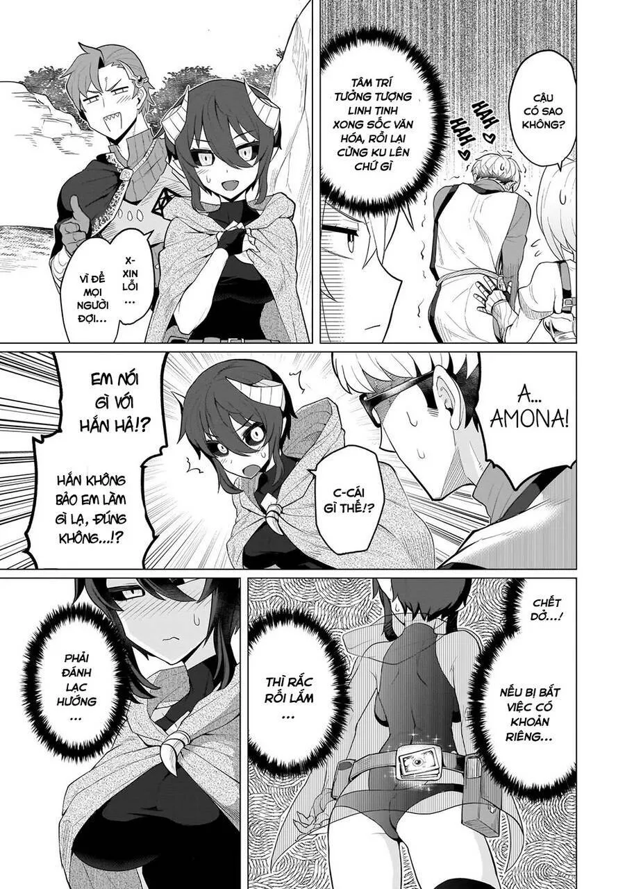 HentaiVN.net - Ảnh 9 - Hẹn hò cùng hắc thuật sư [Dark Summoner to Dekiteiru; I'm dating a Dark Summoner] - Chap 9