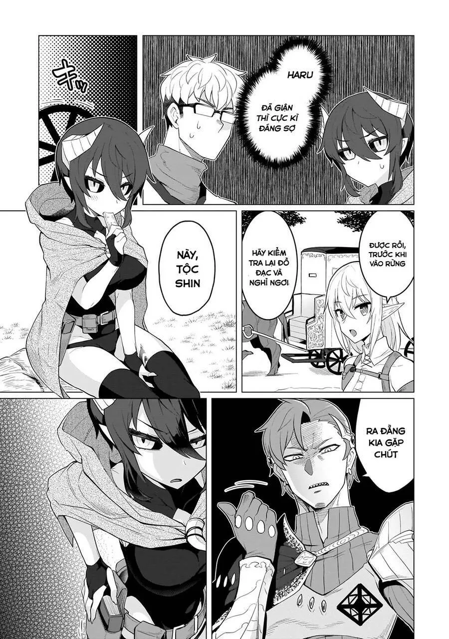 HentaiVN.net - Ảnh 3 - Hẹn hò cùng hắc thuật sư [Dark Summoner to Dekiteiru; I'm dating a Dark Summoner] - Chap 9