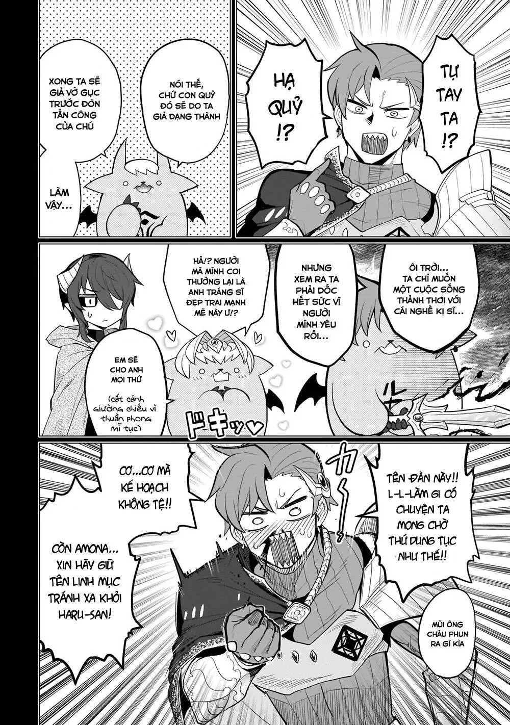 HentaiVN.net - Ảnh 3 - Hẹn hò cùng hắc thuật sư [Dark Summoner to Dekiteiru; I'm dating a Dark Summoner] - Chap 10