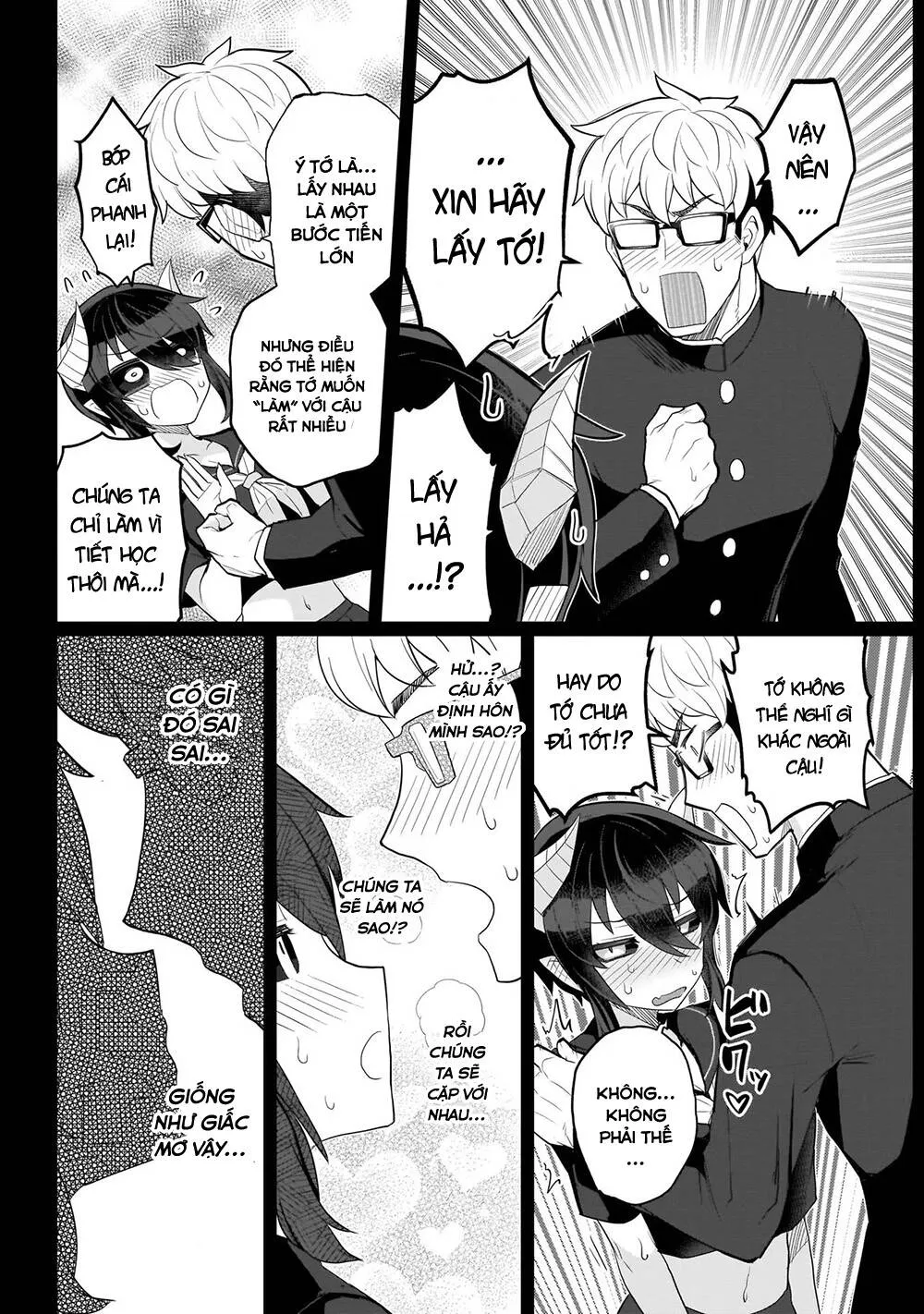 HentaiVN.net - Ảnh 11 - Hẹn hò cùng hắc thuật sư [Dark Summoner to Dekiteiru; I'm dating a Dark Summoner] - Chap 12