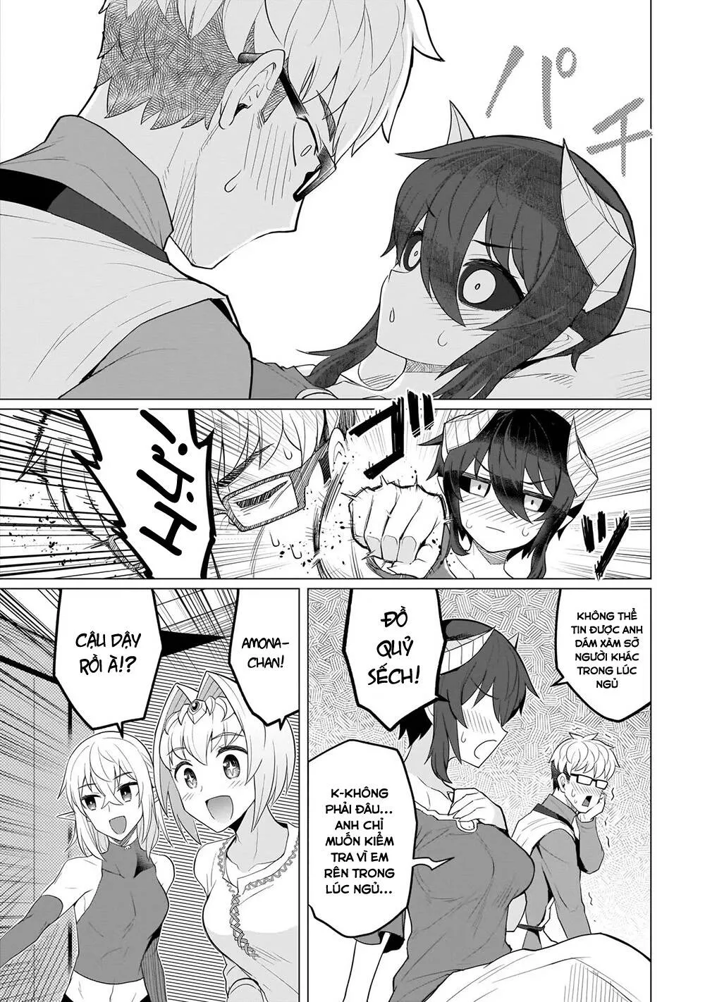 HentaiVN.net - Ảnh 12 - Hẹn hò cùng hắc thuật sư [Dark Summoner to Dekiteiru; I'm dating a Dark Summoner] - Chap 12