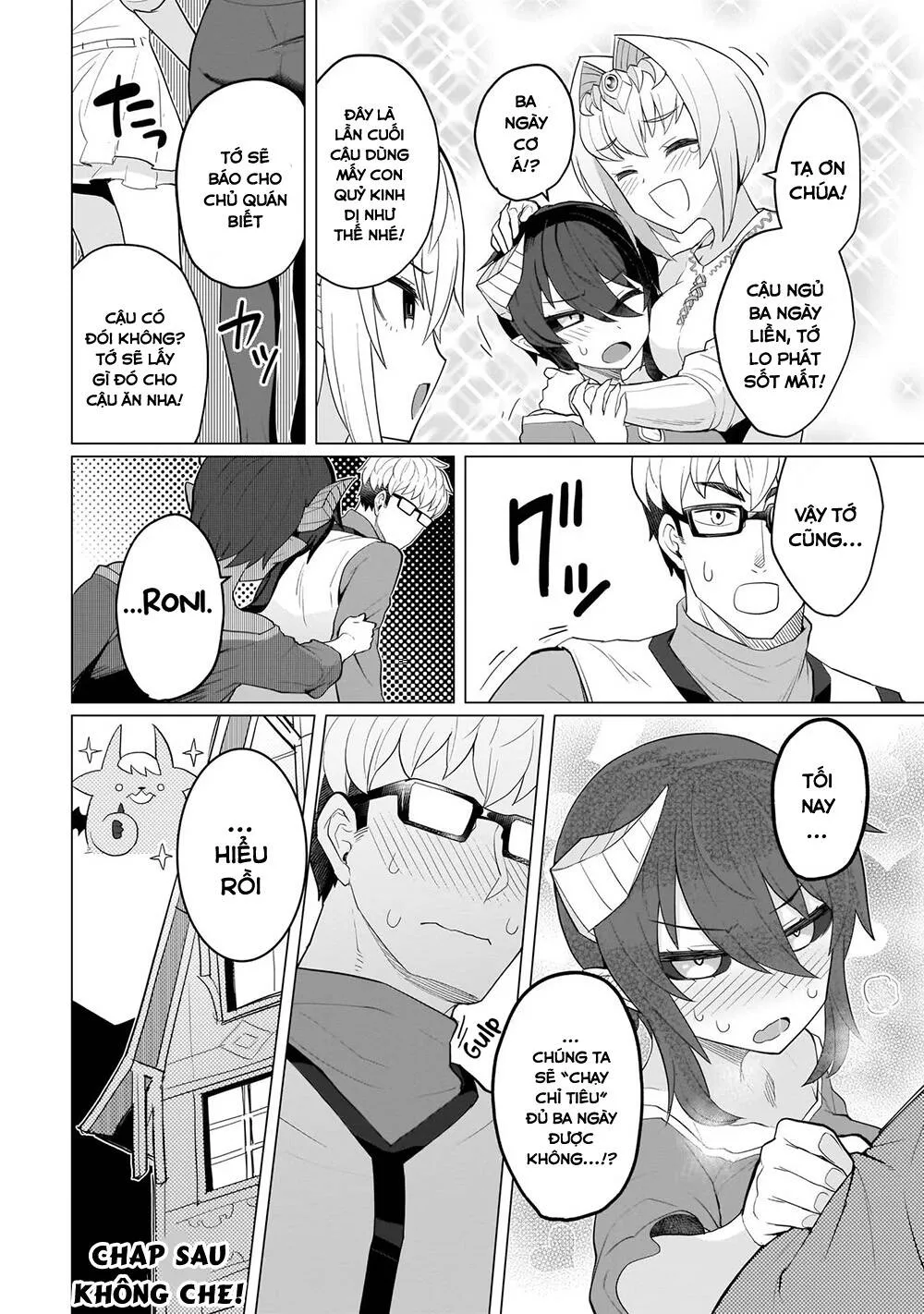 HentaiVN.net - Ảnh 13 - Hẹn hò cùng hắc thuật sư [Dark Summoner to Dekiteiru; I'm dating a Dark Summoner] - Chap 12