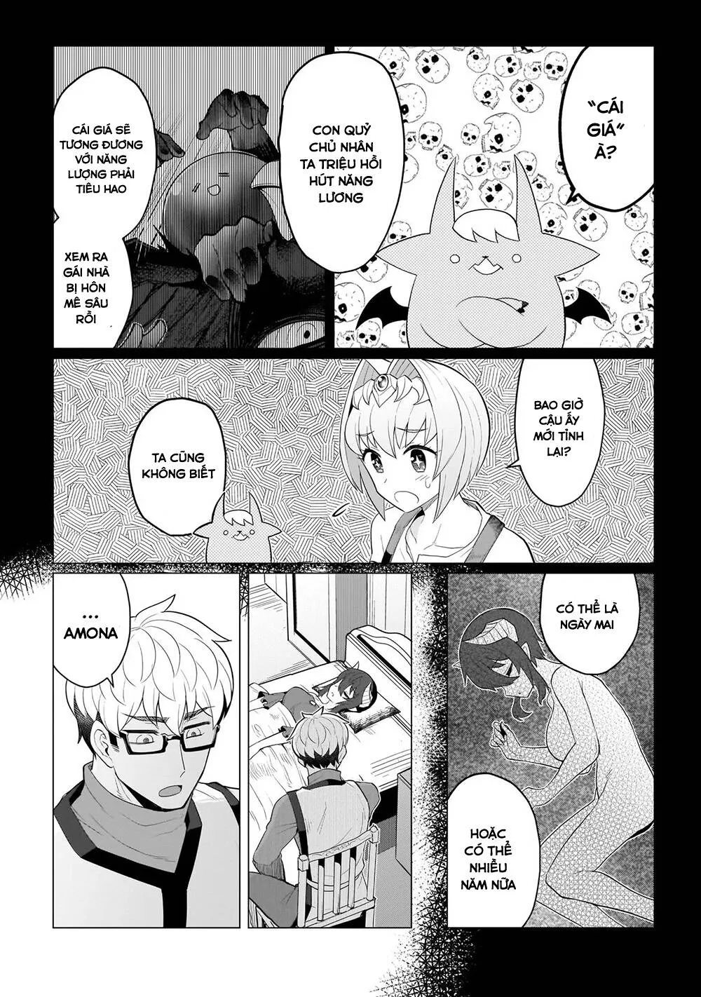 HentaiVN.net - Ảnh 3 - Hẹn hò cùng hắc thuật sư [Dark Summoner to Dekiteiru; I'm dating a Dark Summoner] - Chap 12