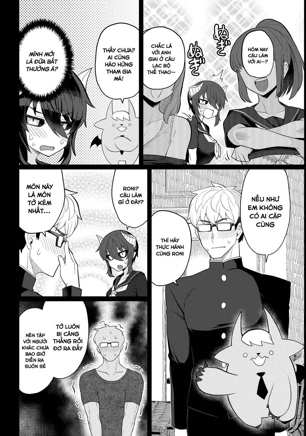 HentaiVN.net - Ảnh 7 - Hẹn hò cùng hắc thuật sư [Dark Summoner to Dekiteiru; I'm dating a Dark Summoner] - Chap 12