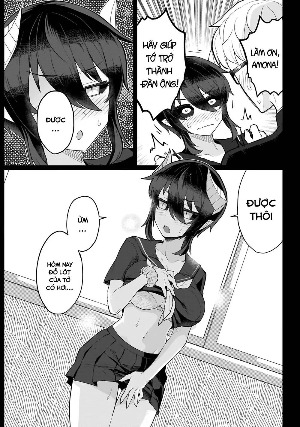 HentaiVN.net - Ảnh 8 - Hẹn hò cùng hắc thuật sư [Dark Summoner to Dekiteiru; I'm dating a Dark Summoner] - Chap 12