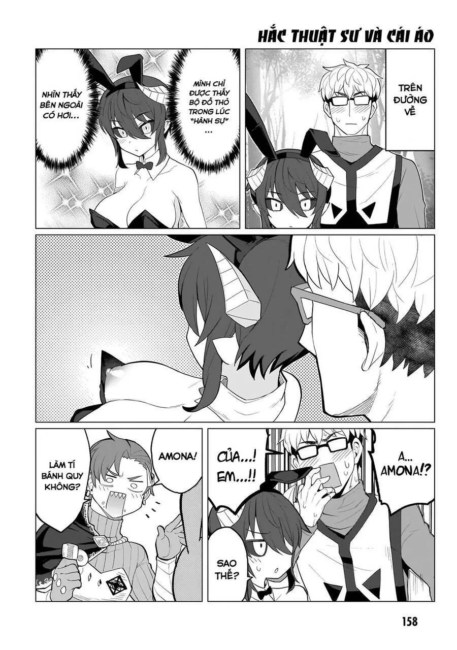 HentaiVN.net - Ảnh 5 - Hẹn hò cùng hắc thuật sư [Dark Summoner to Dekiteiru; I'm dating a Dark Summoner] - Chap 12.5